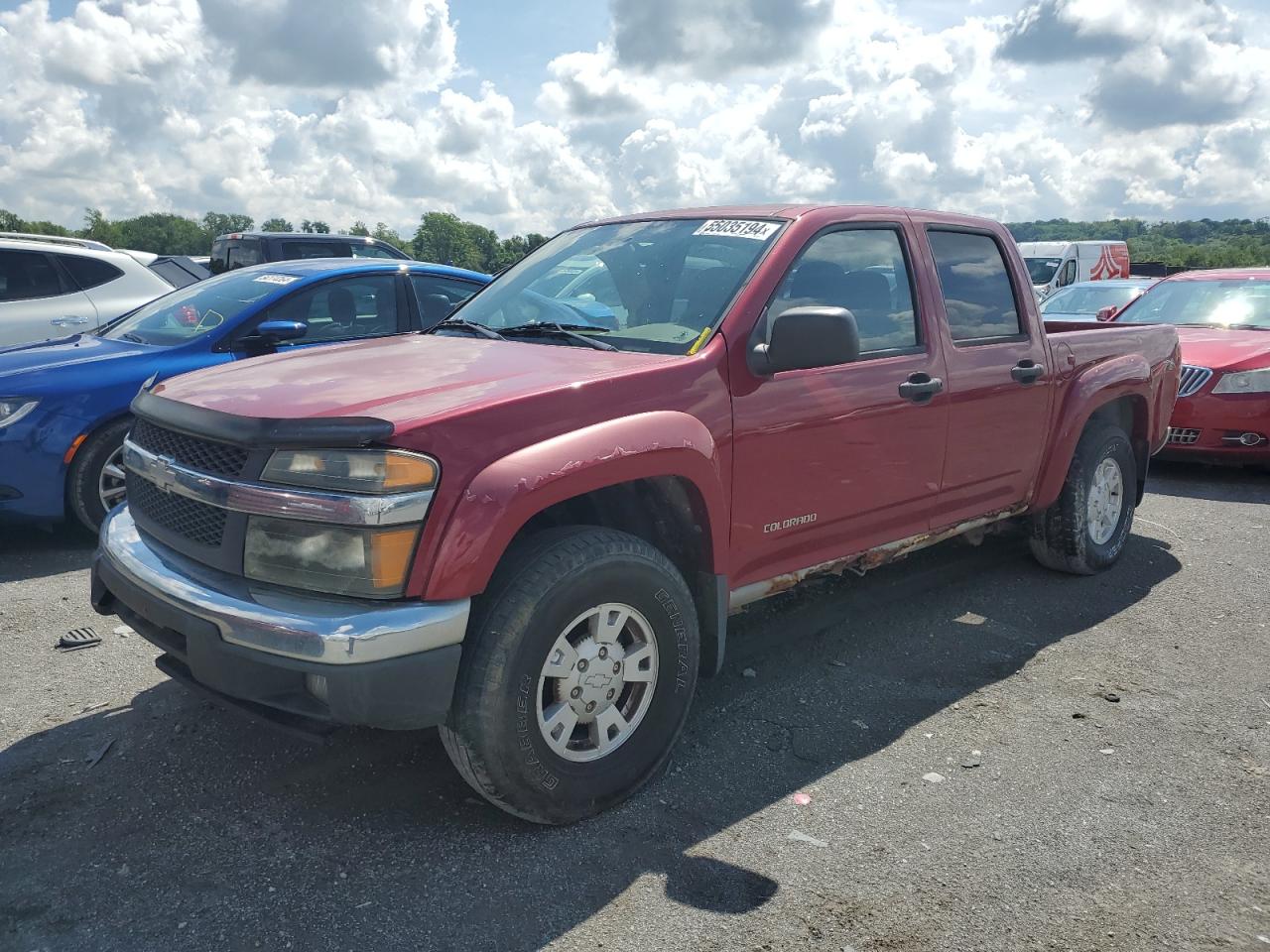 chevrolet colorado 2005 1gcds136158169471