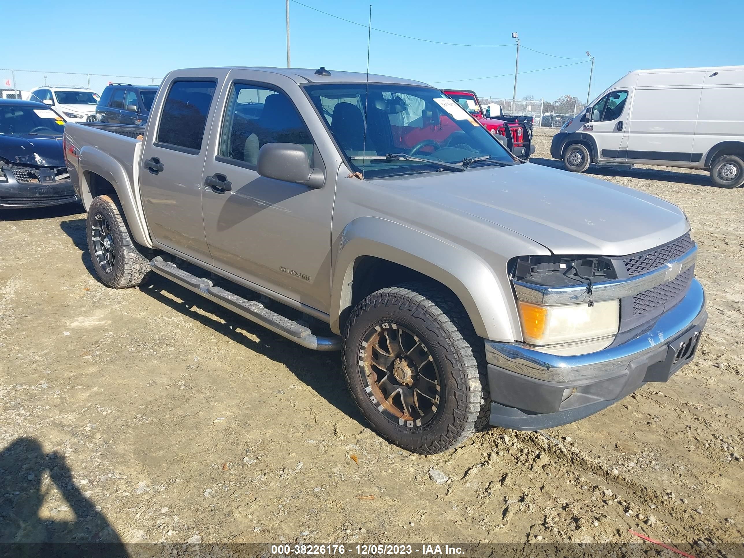 chevrolet colorado 2005 1gcds136258177191