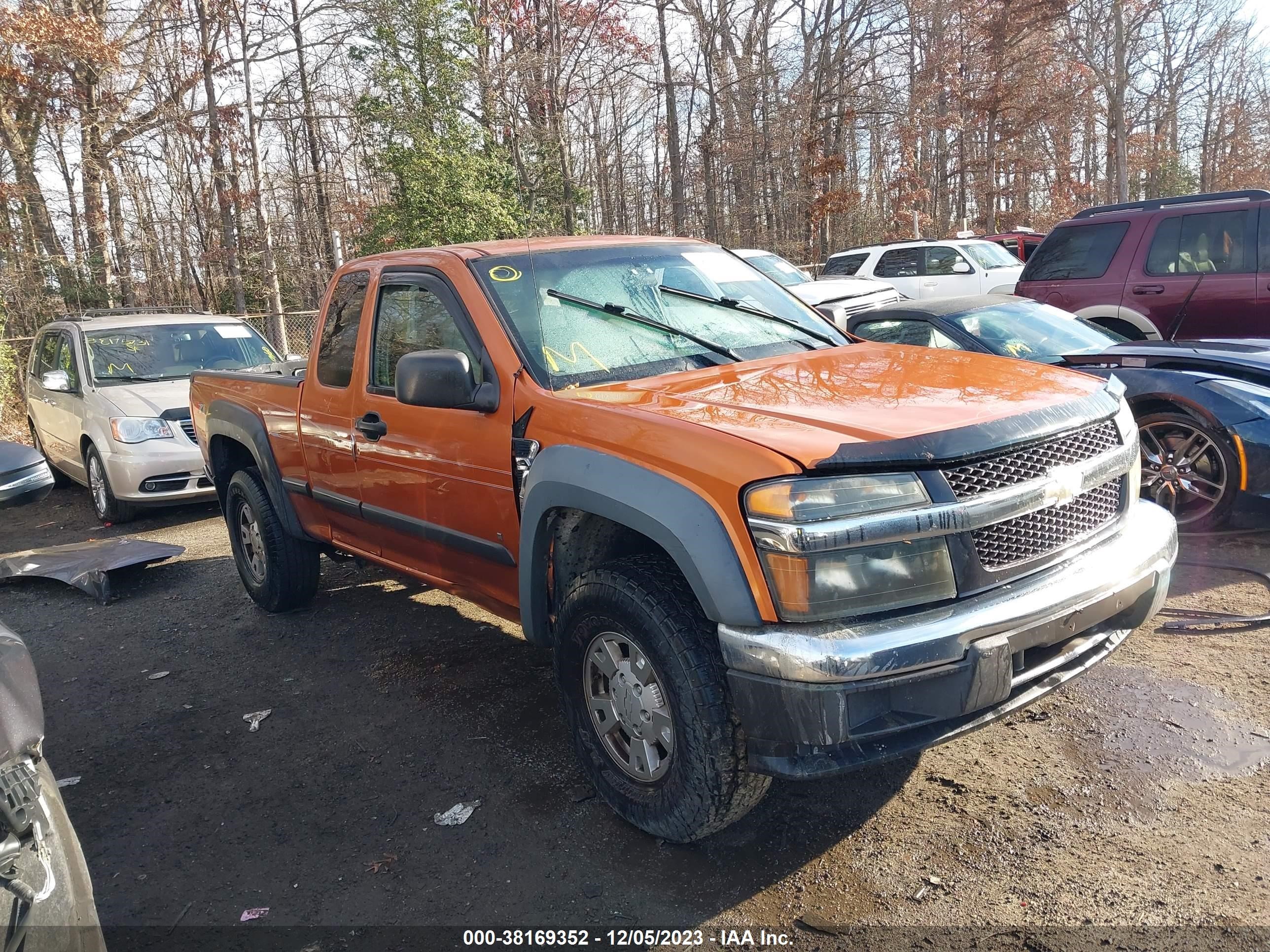 chevrolet colorado 2007 1gcds19e378135355