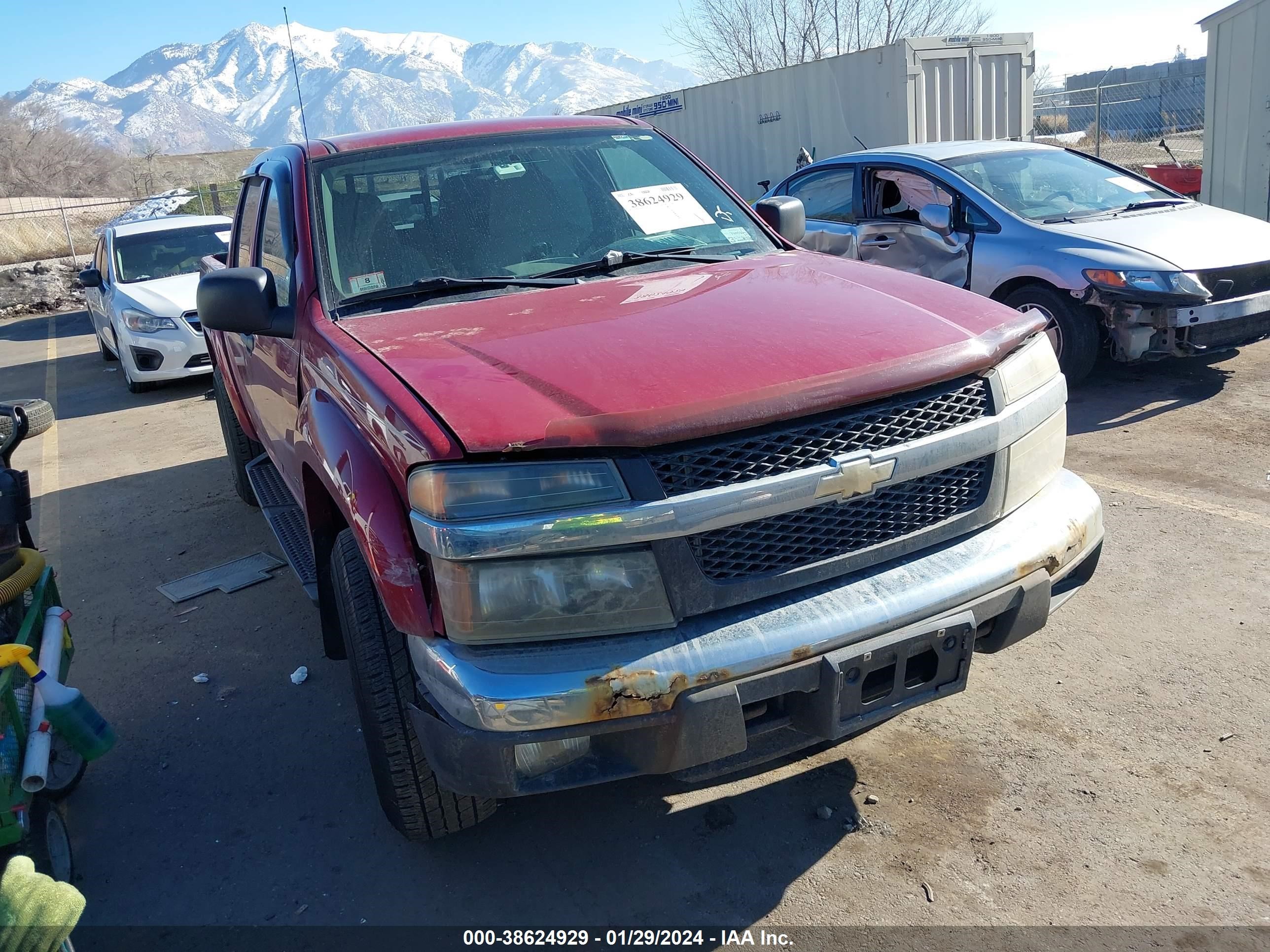 chevrolet colorado 2005 1gcdt136058156210