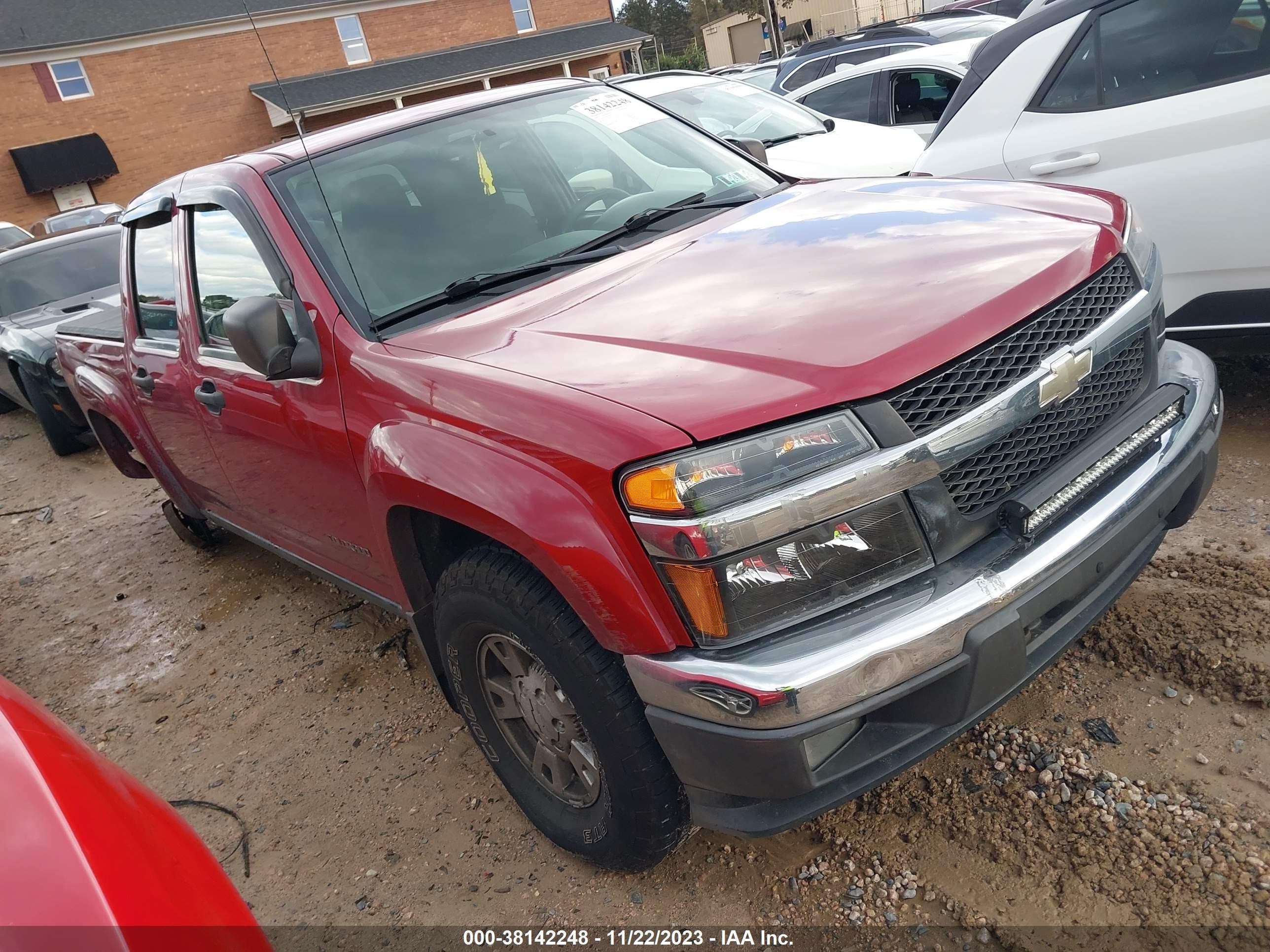 chevrolet colorado 2005 1gcdt136358201785