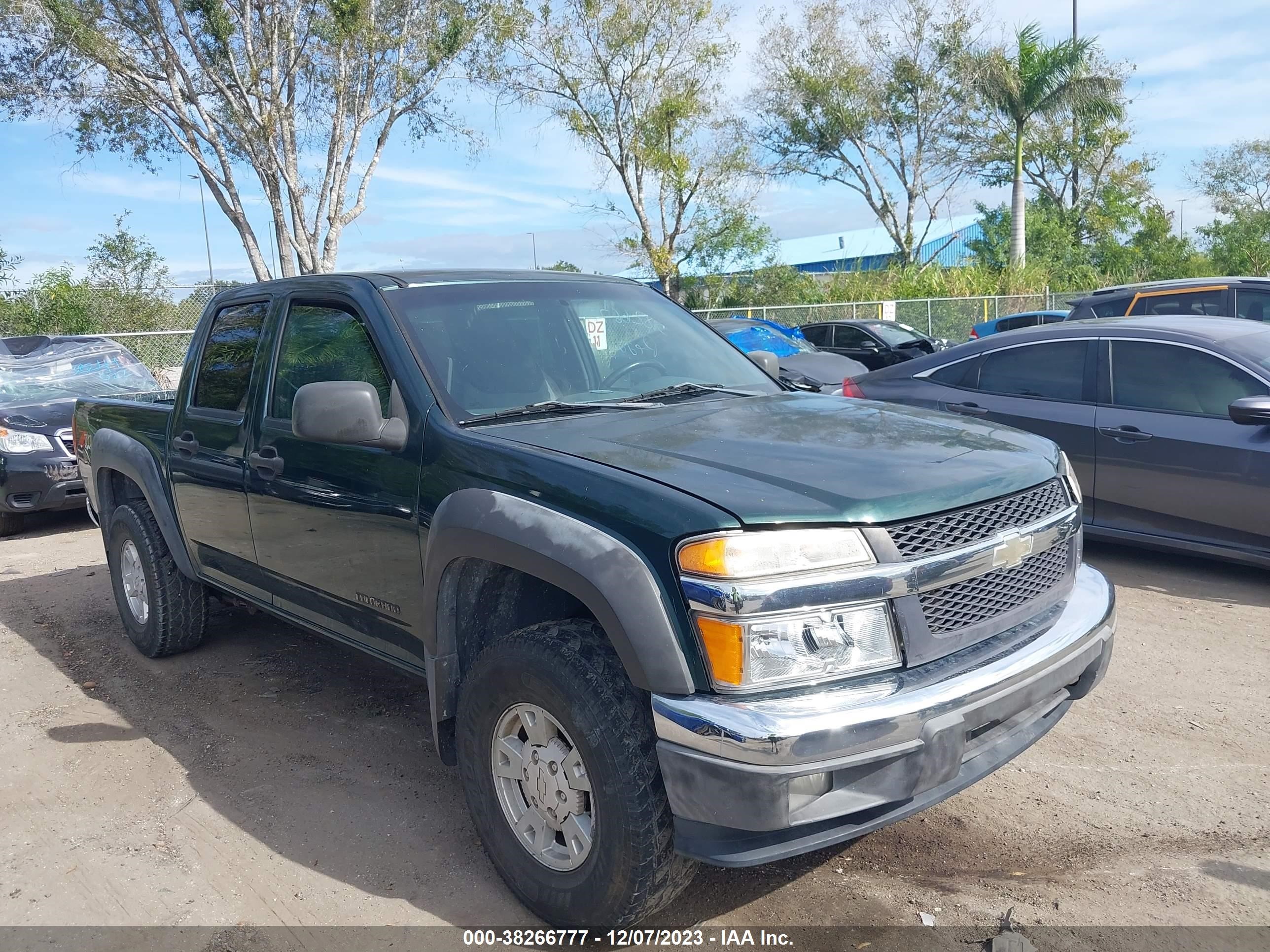 chevrolet colorado 2005 1gcdt136358257273