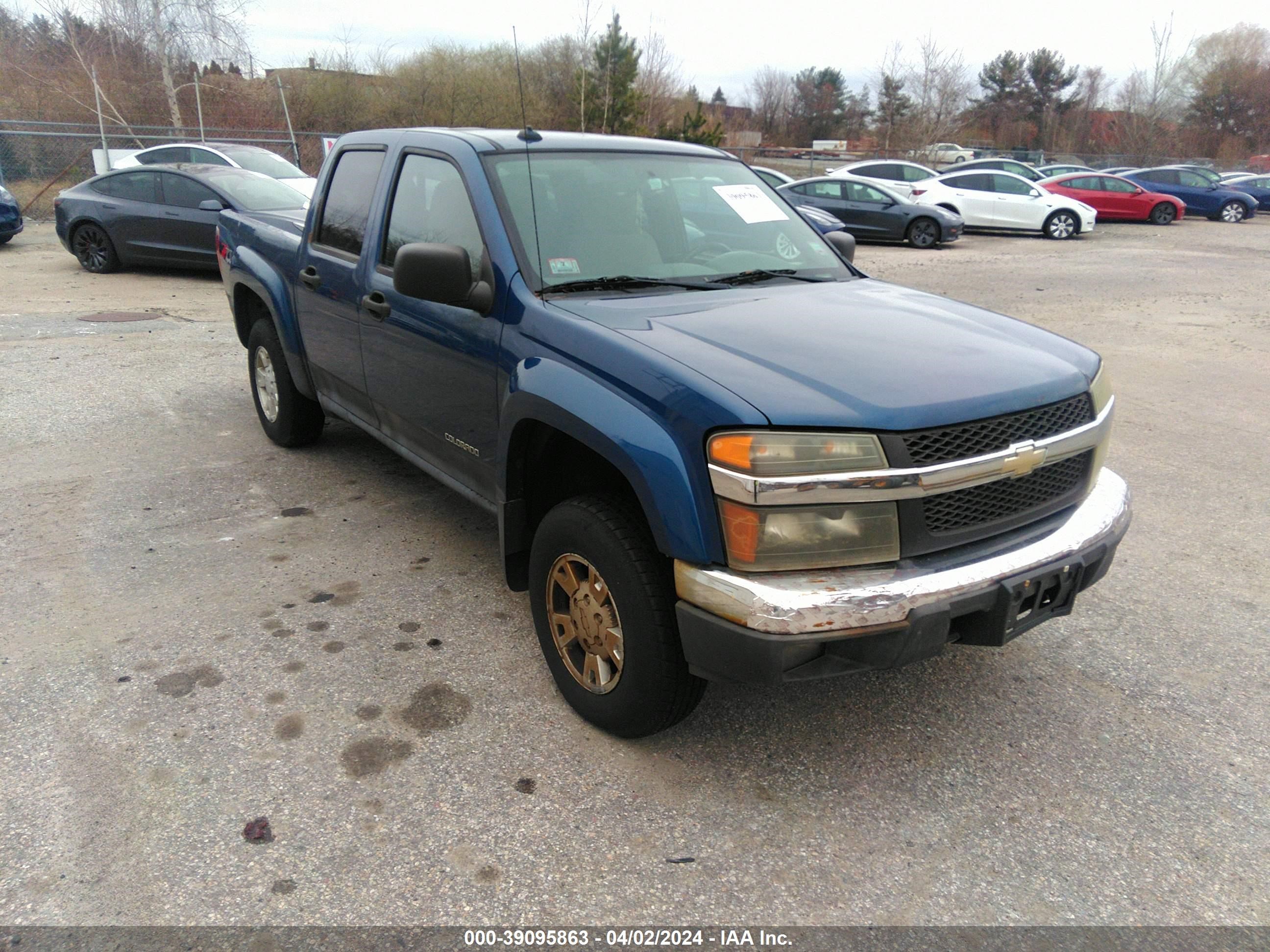 chevrolet colorado 2005 1gcdt136558154369