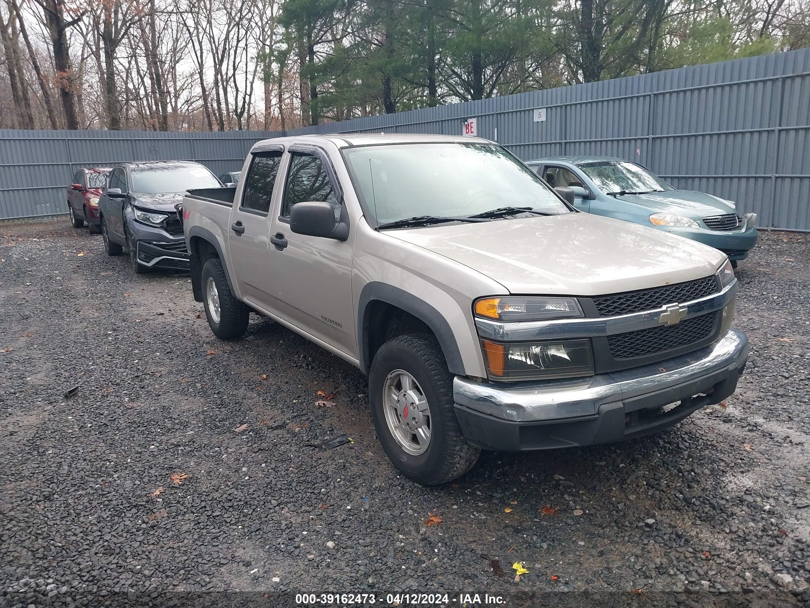 chevrolet colorado 2005 1gcdt136758100085