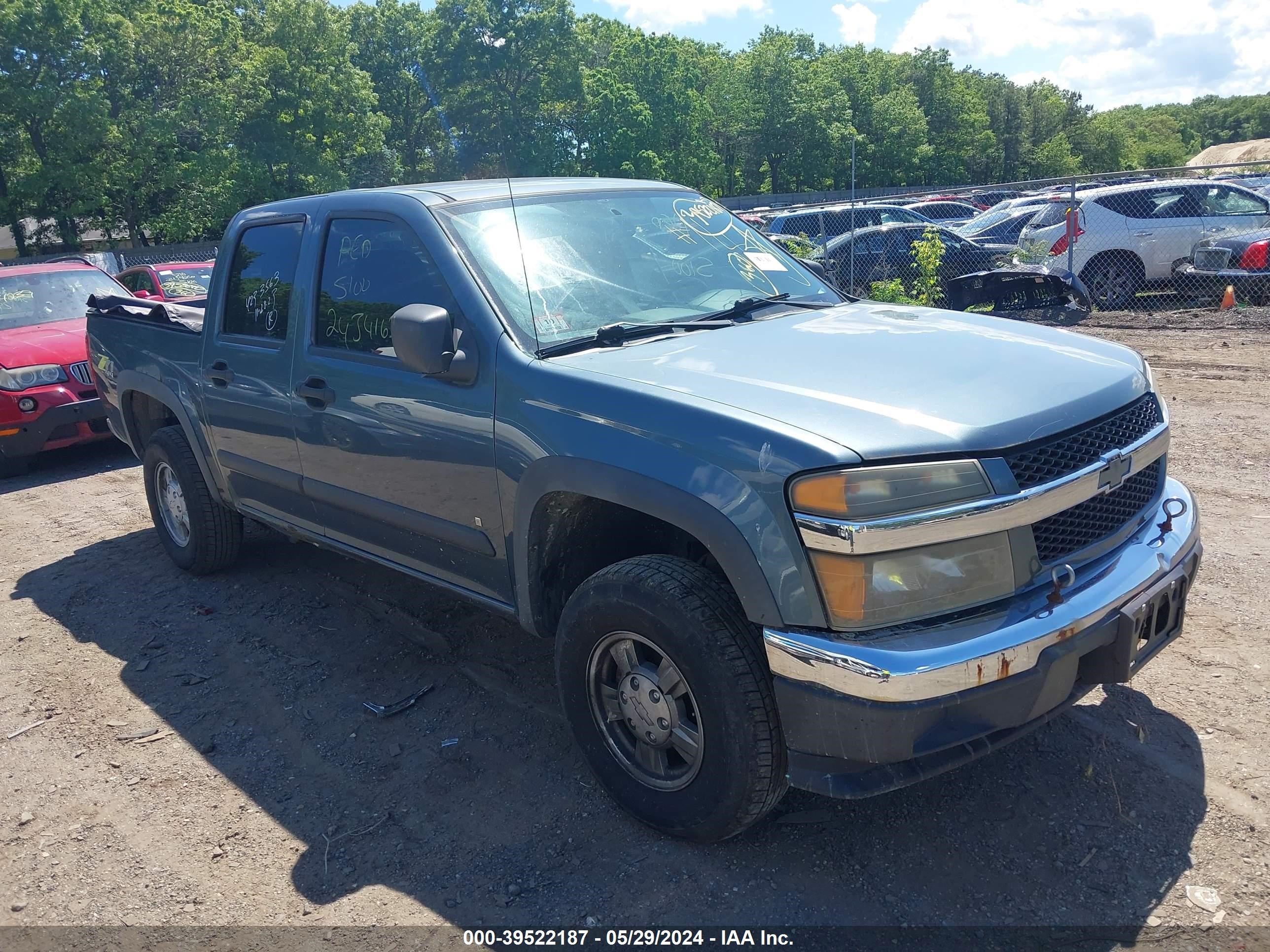 chevrolet colorado 2007 1gcdt13e278238126