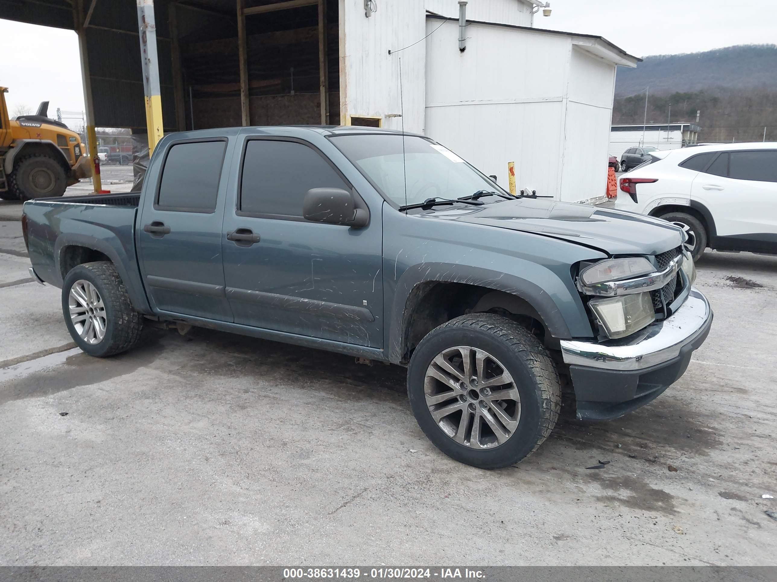 chevrolet colorado 2007 1gcdt13ex78119000