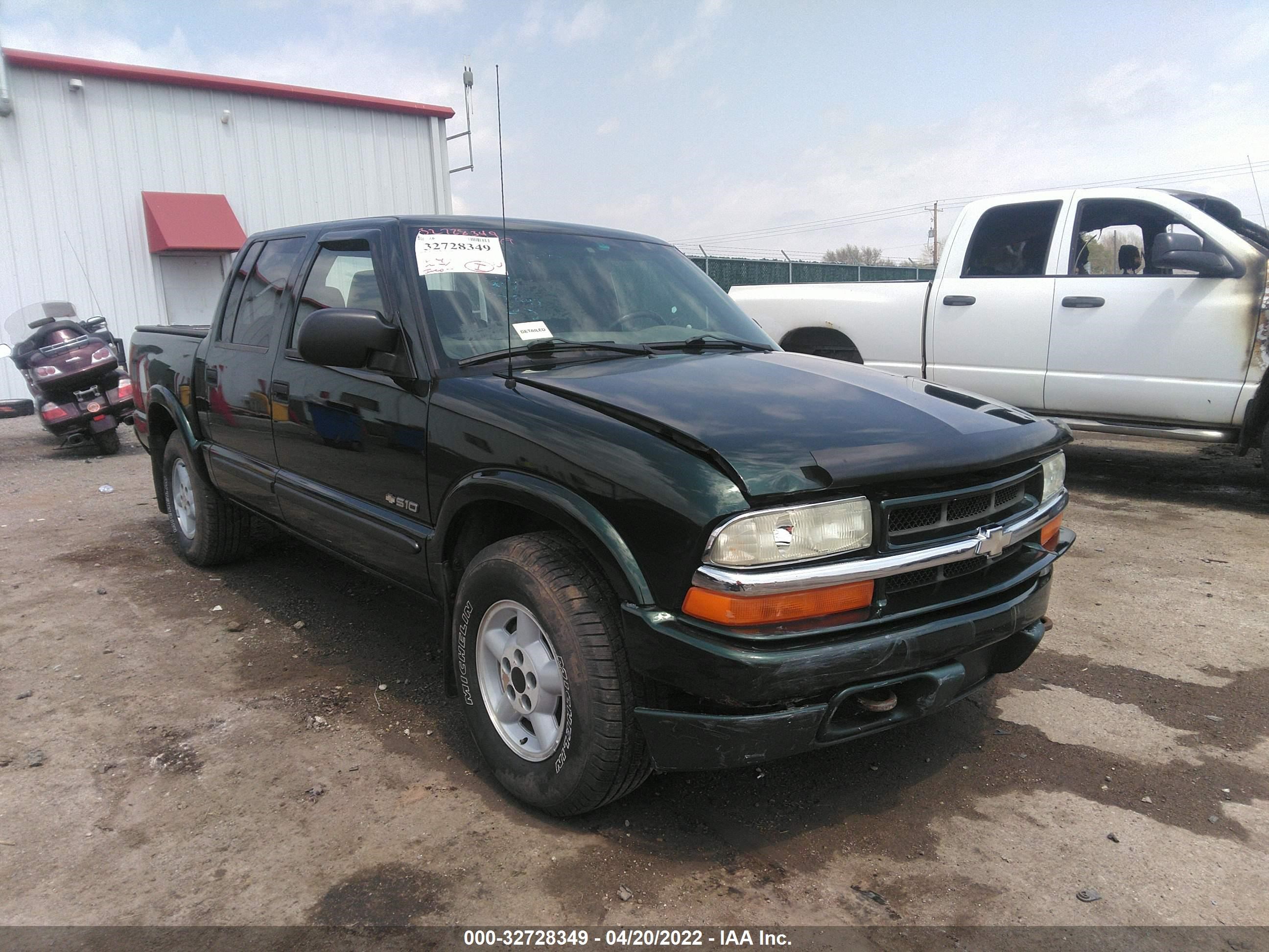 chevrolet s-10 pickup 2003 1gcdt13xx3k110599