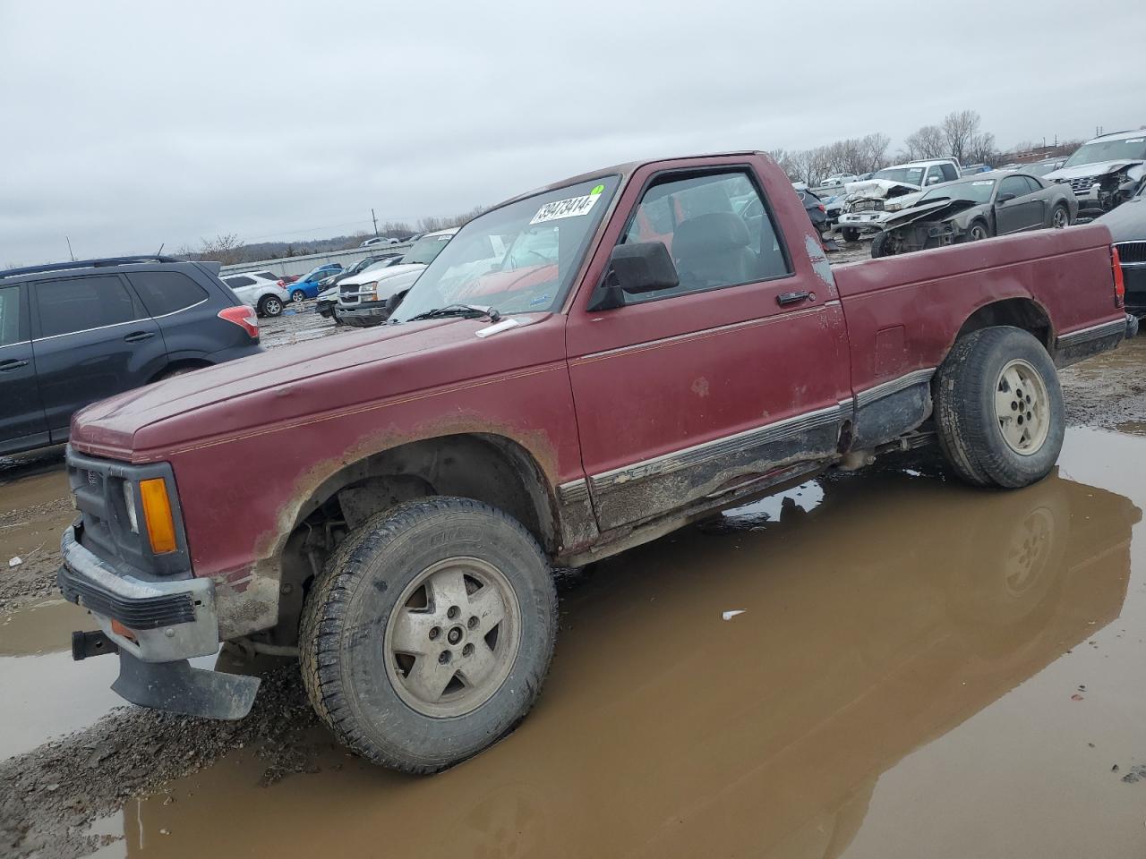 chevrolet s-10 pickup 1991 1gcdt14z9m0184562