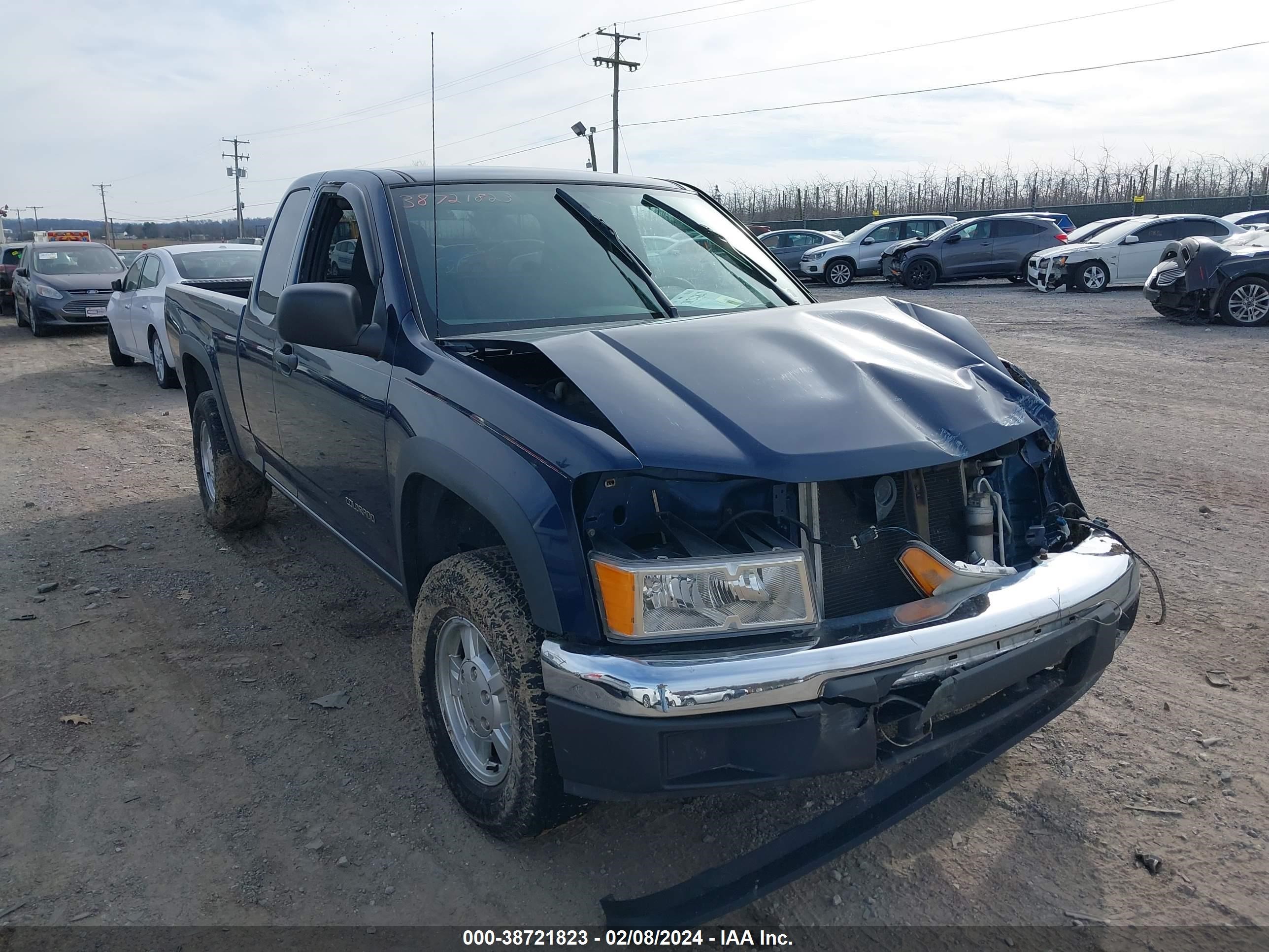 chevrolet colorado 2004 1gcdt196148208143