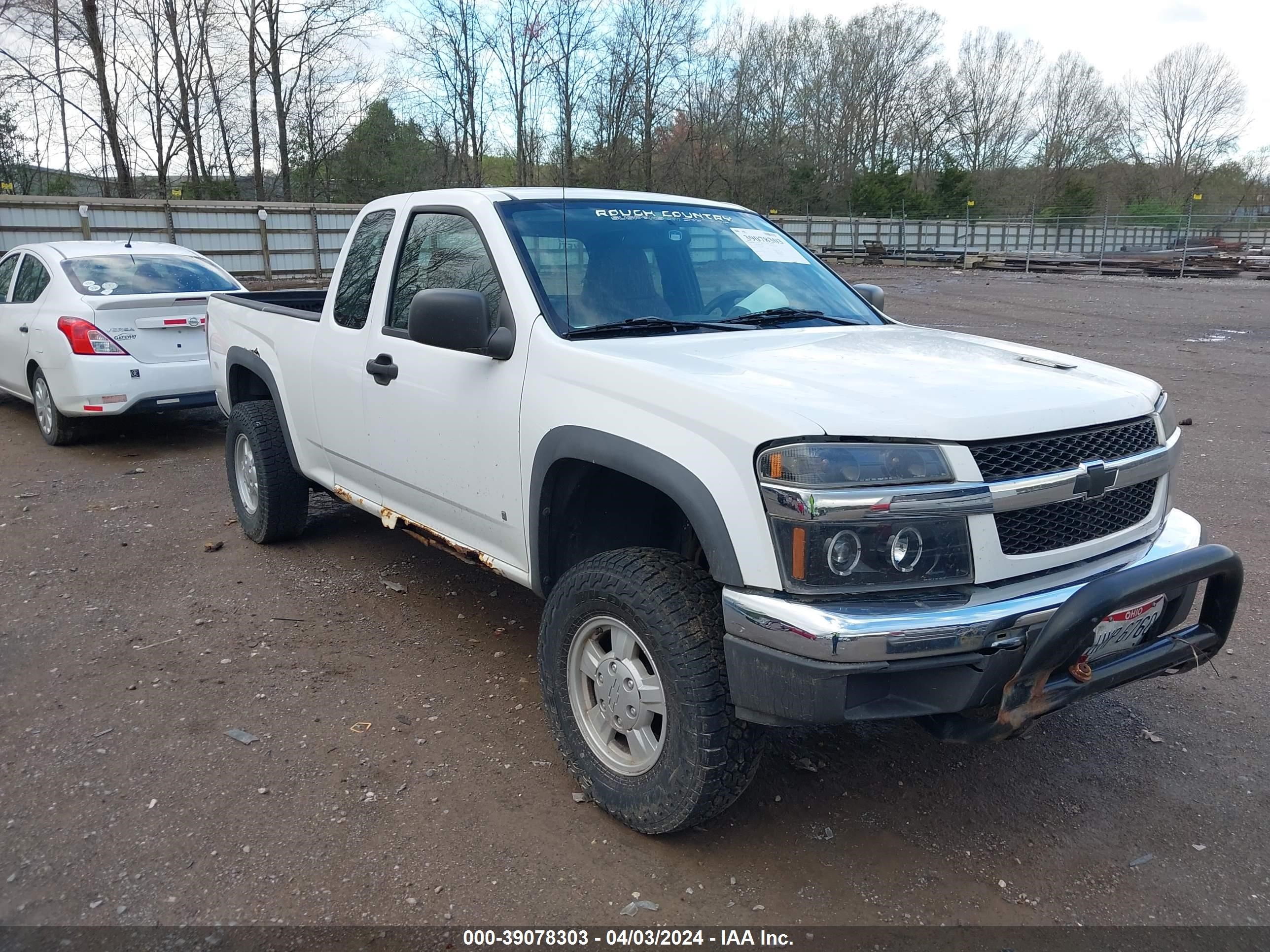 chevrolet colorado 2007 1gcdt19e578165423