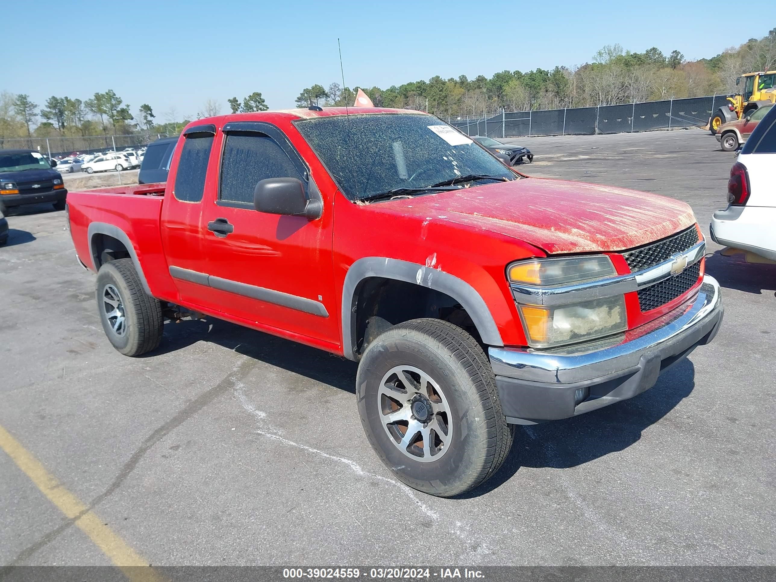 chevrolet colorado 2008 1gcdt19ex88151423