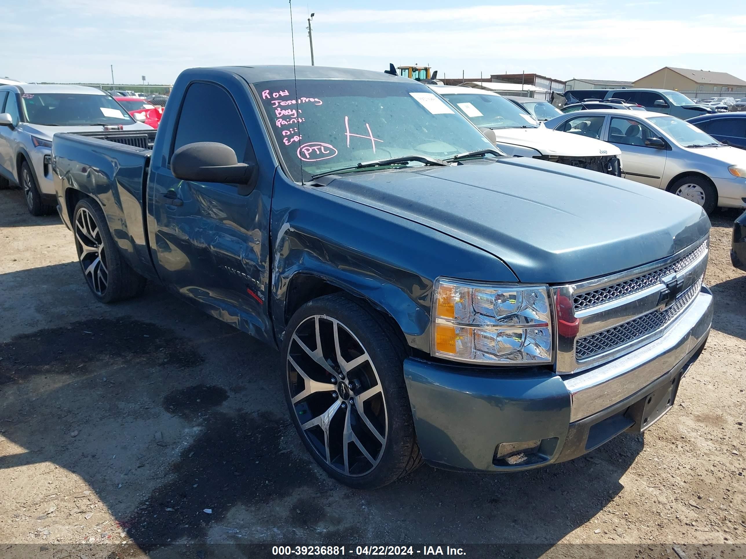 chevrolet silverado 2007 1gcec14c27z528930