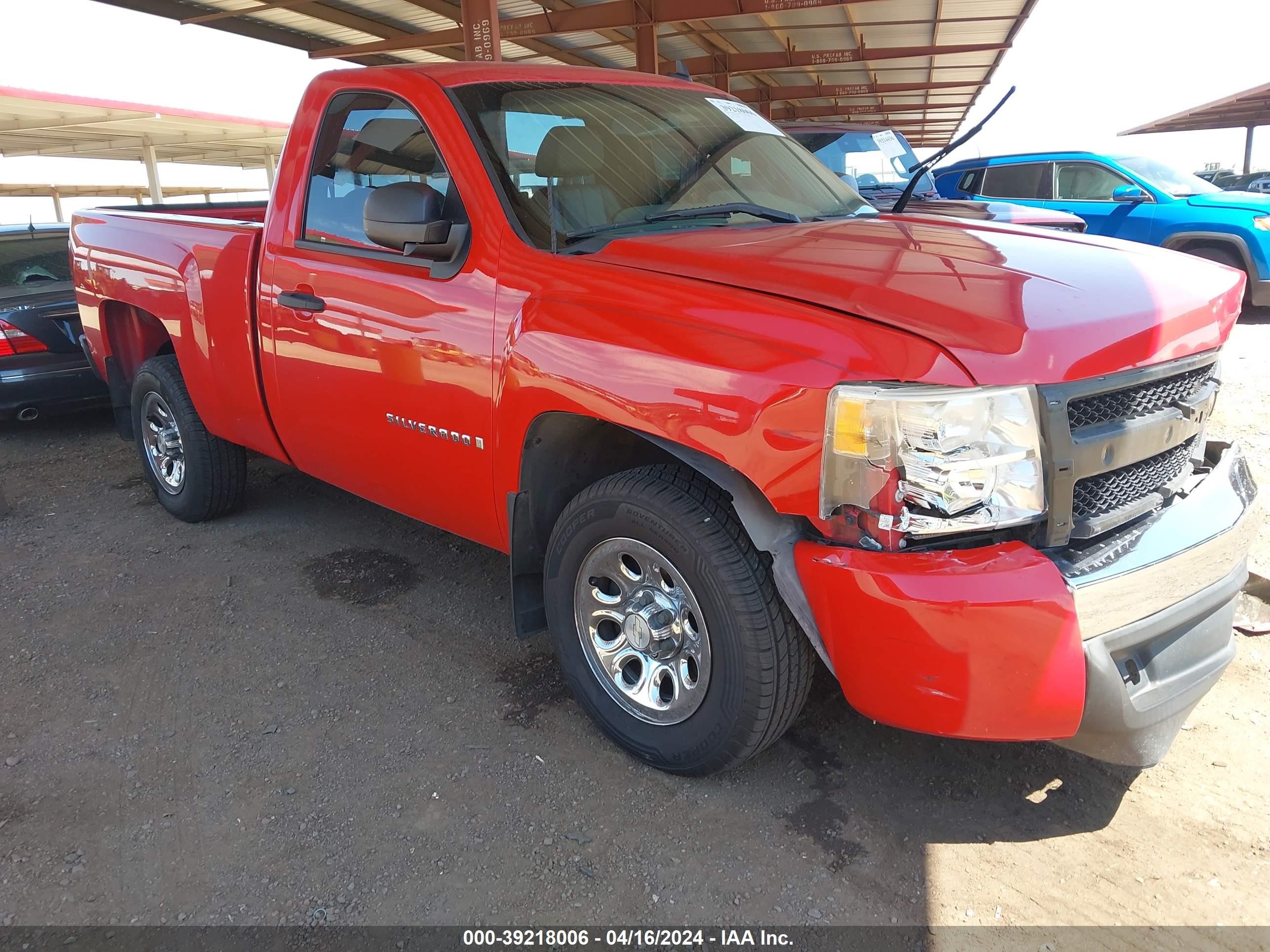 chevrolet silverado 2007 1gcec14c47z550993