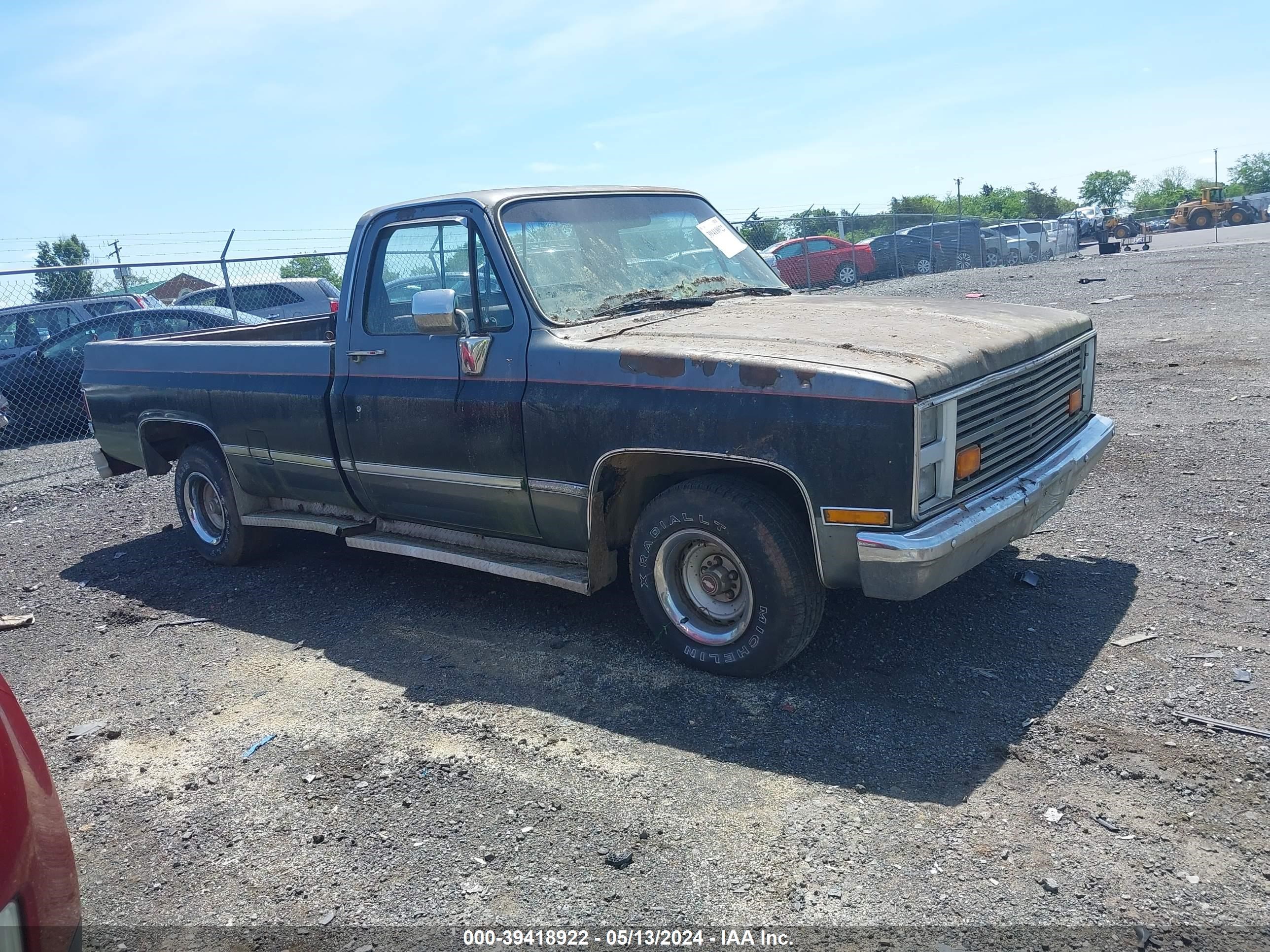 chevrolet c-10 1986 1gcec14h7gf369030