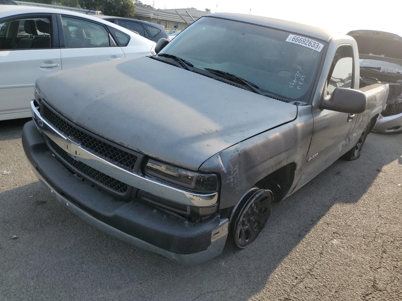 chevrolet silverado 2001 1gcec14t01z273976