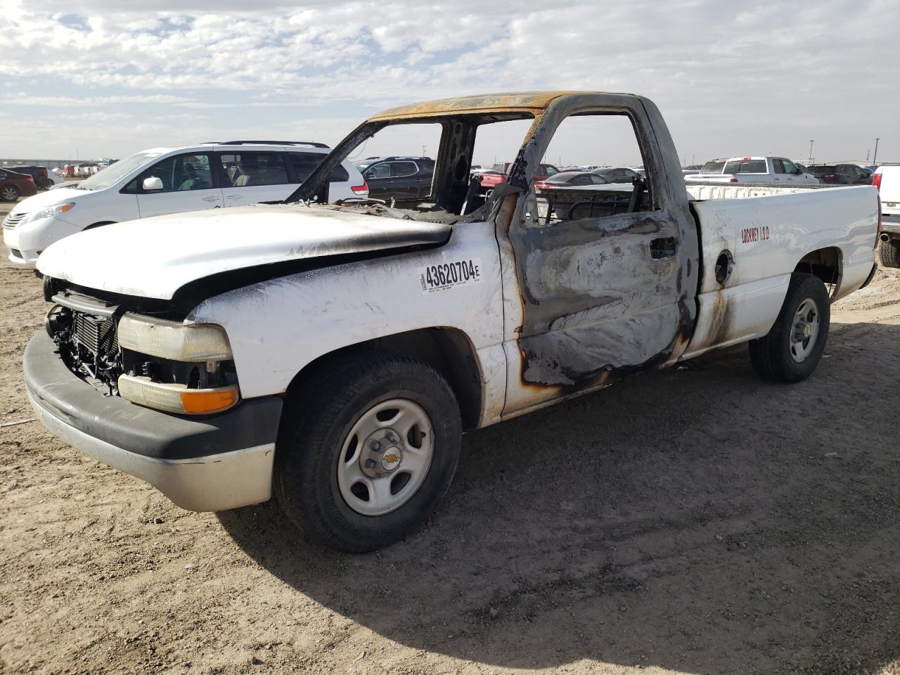 chevrolet silverado 2002 1gcec14t52e187426