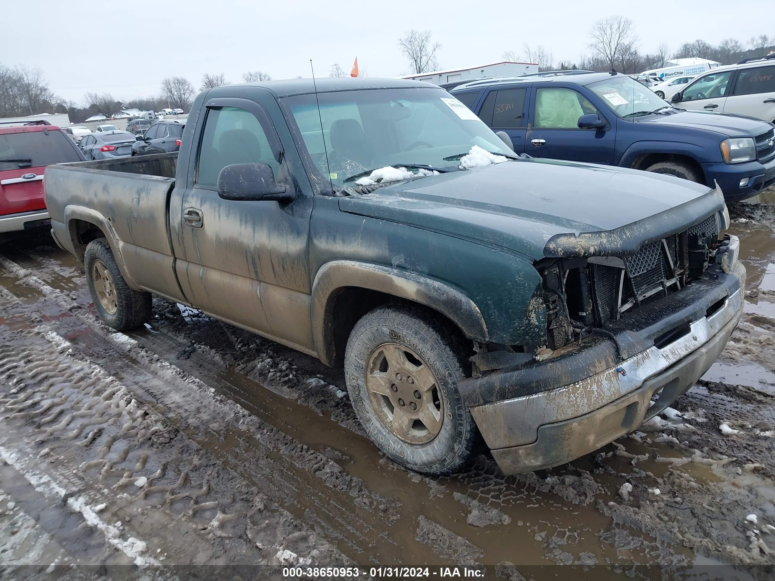 chevrolet silverado 2003 1gcec14t63z327543