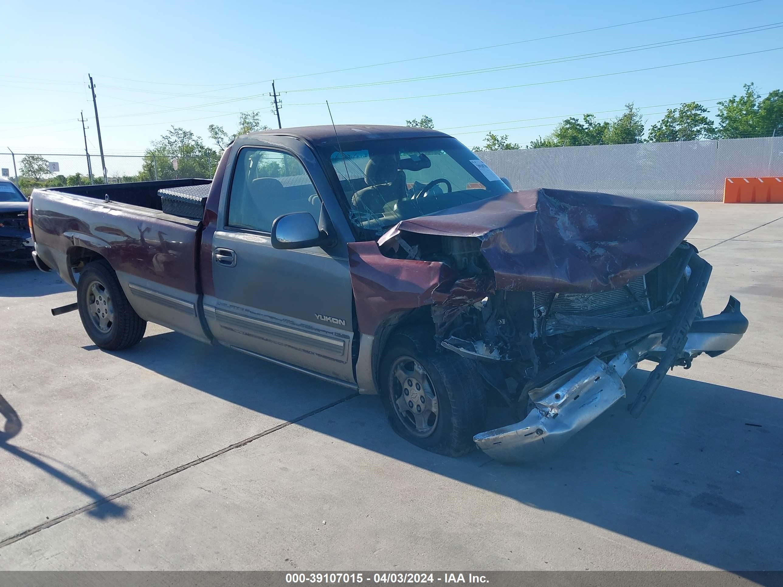 chevrolet silverado 2000 1gcec14t6ye274034