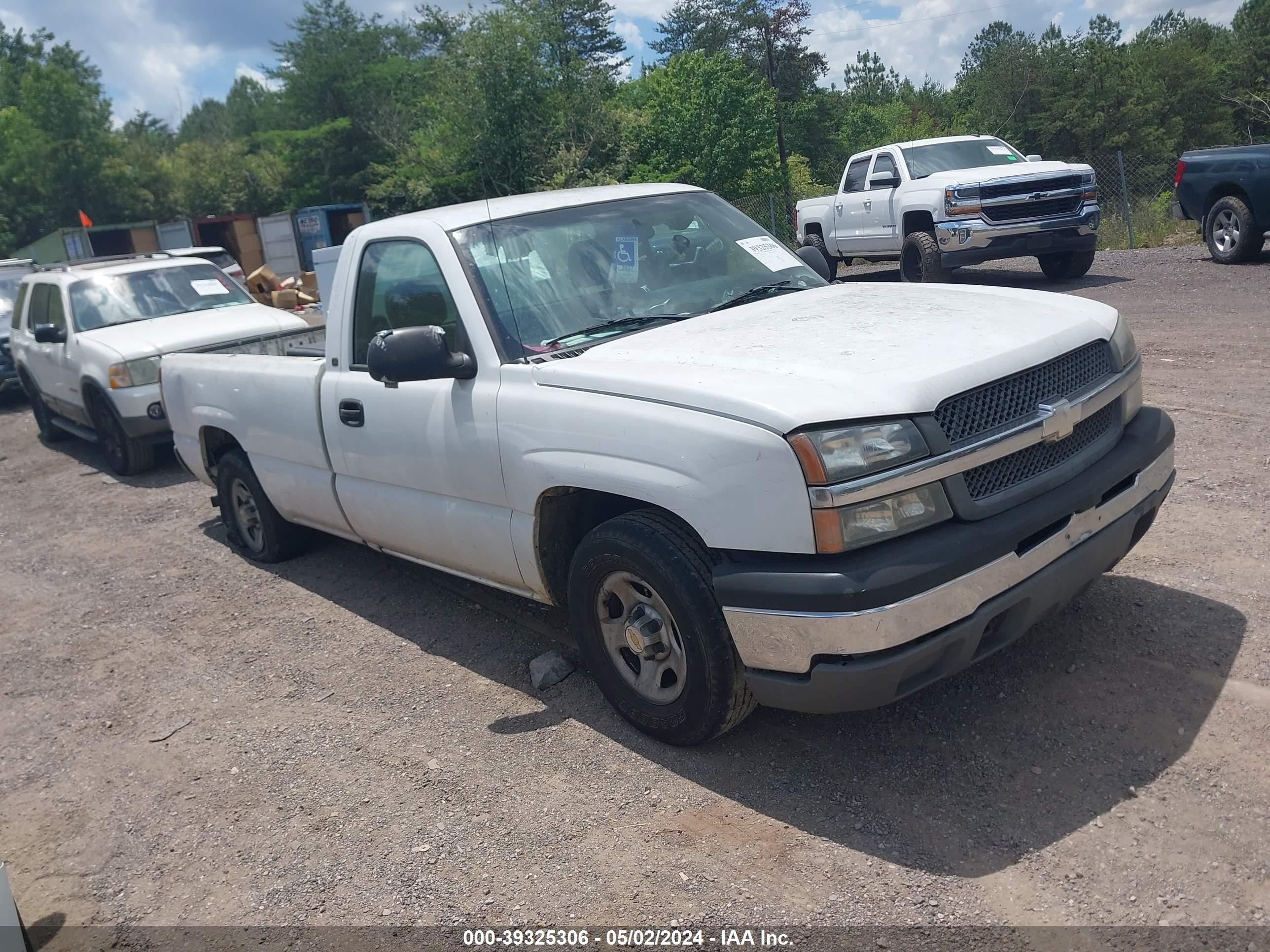 chevrolet silverado 2004 1gcec14t84z268951