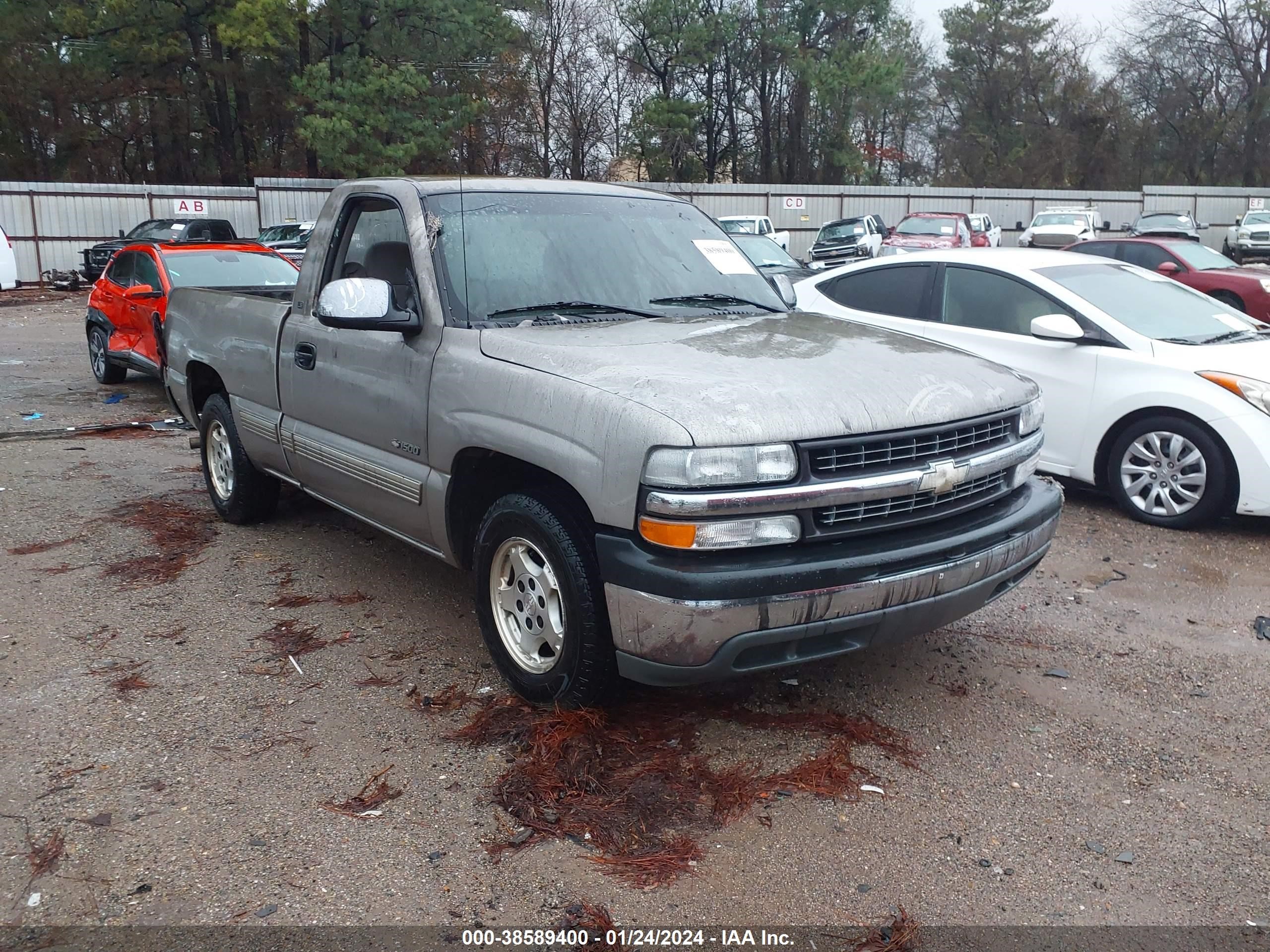 chevrolet silverado 1999 1gcec14t9xz146118