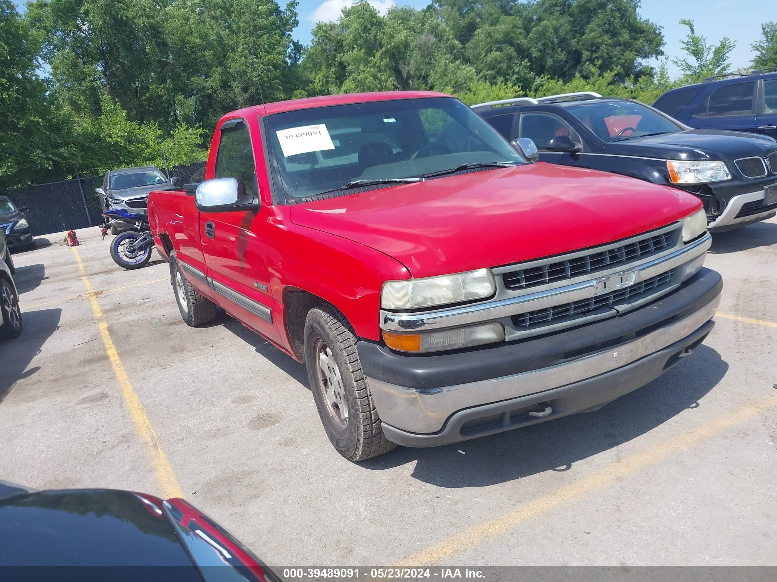 chevrolet silverado 1999 1gcec14txxe127939