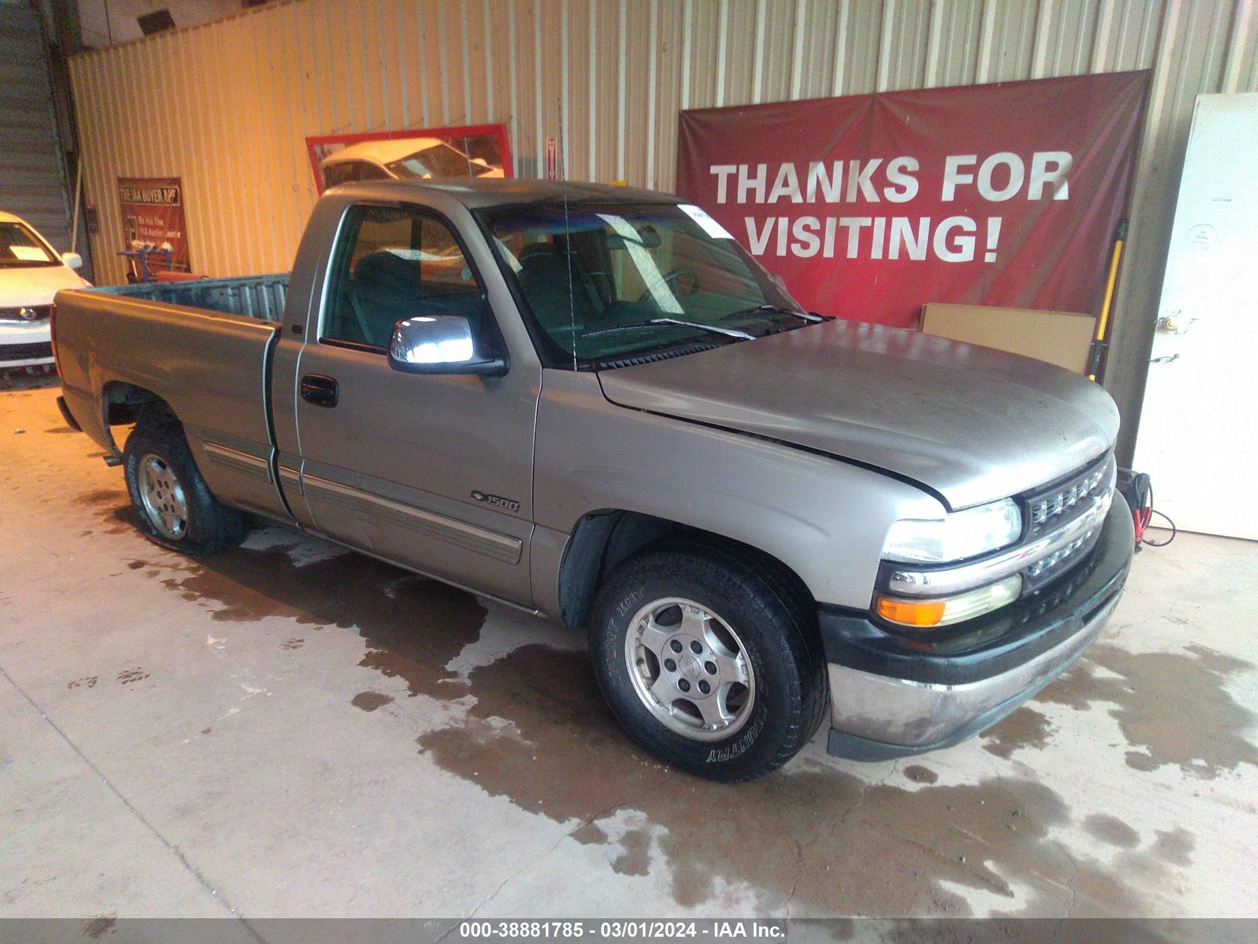 chevrolet silverado 1999 1gcec14txxz146287