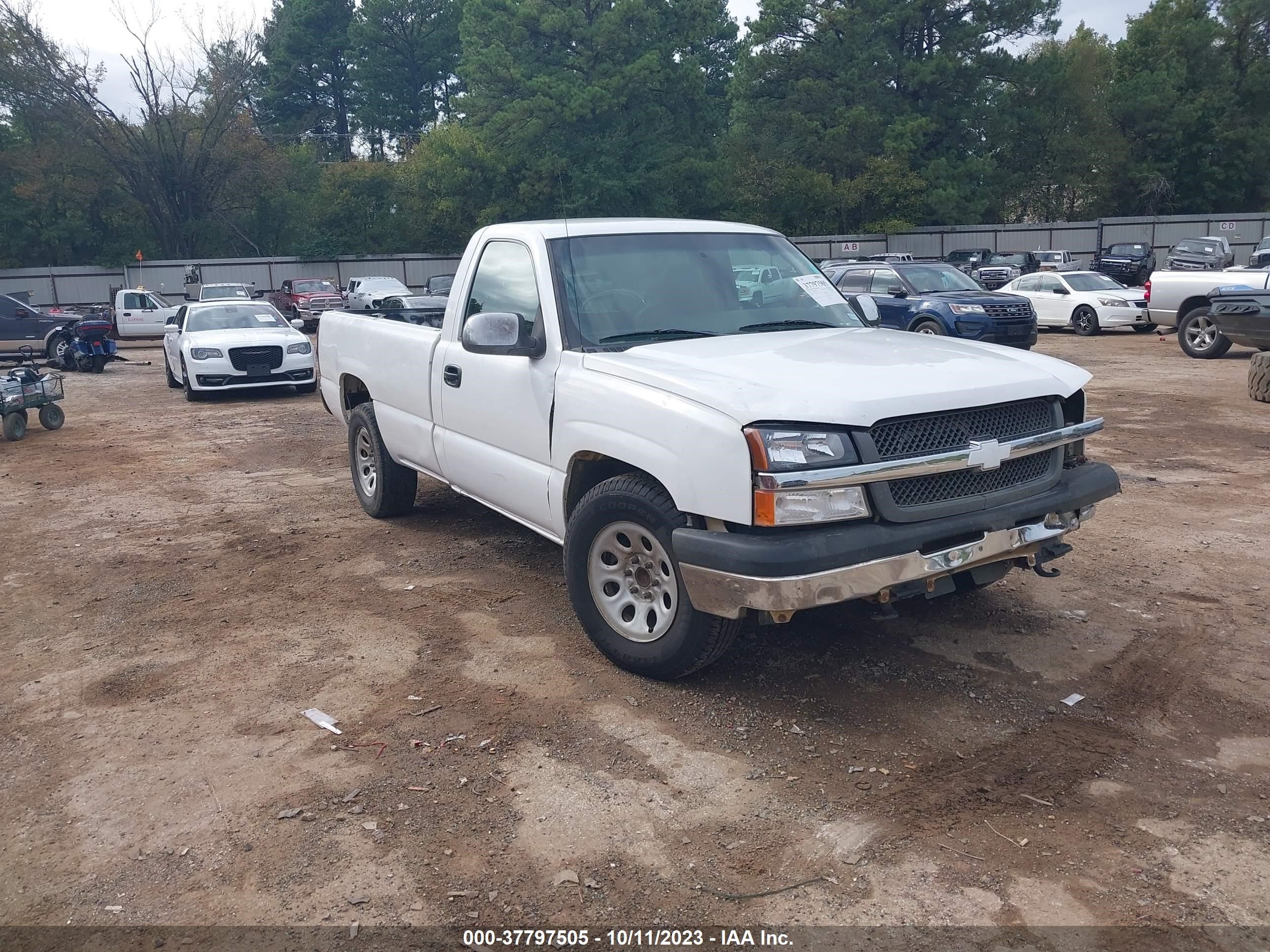 chevrolet silverado 2005 1gcec14v05e276147