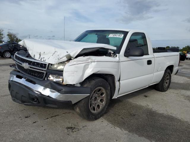 chevrolet silverado 2007 1gcec14v07z168641