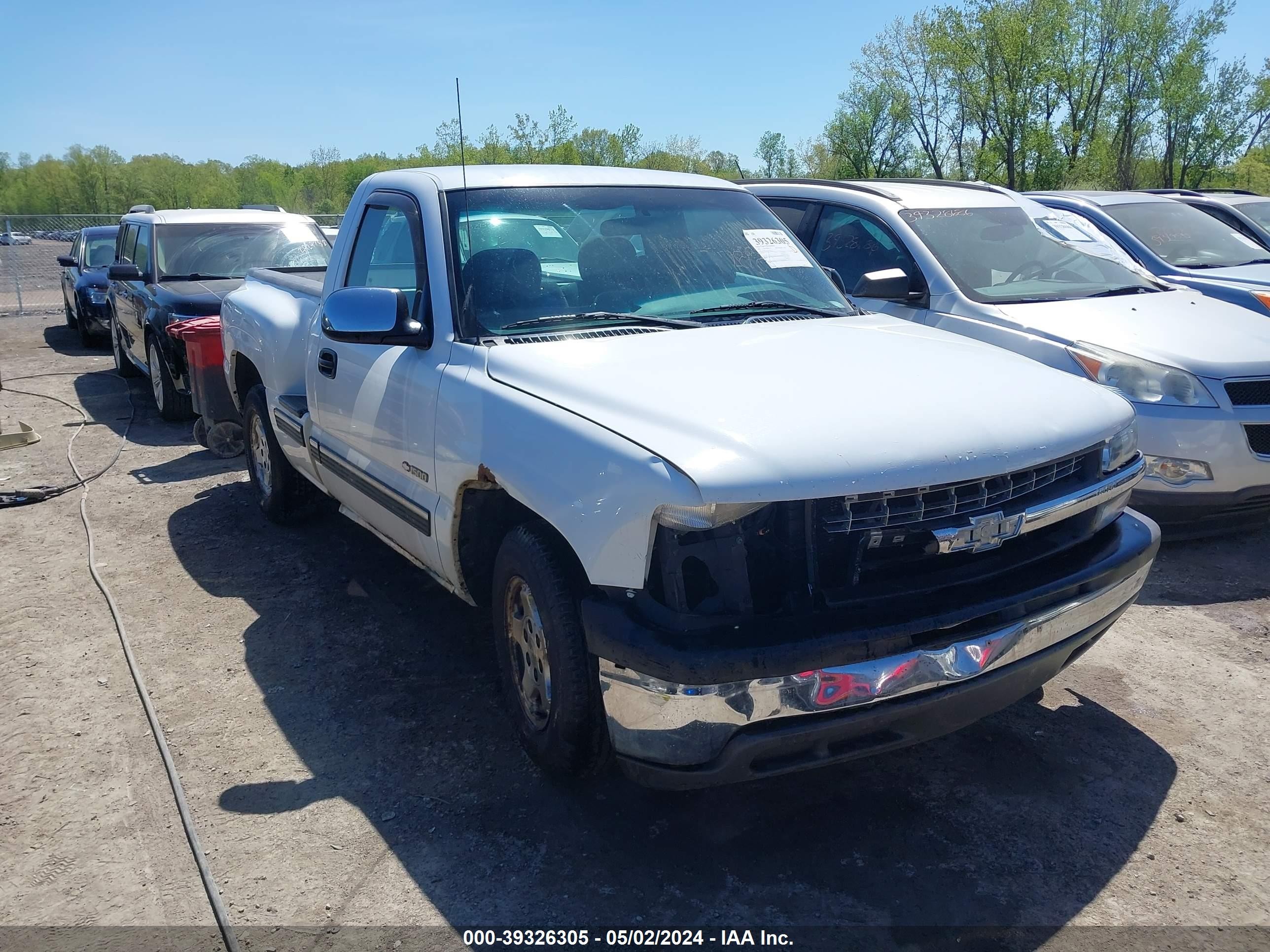 chevrolet silverado 2001 1gcec14v21z165134