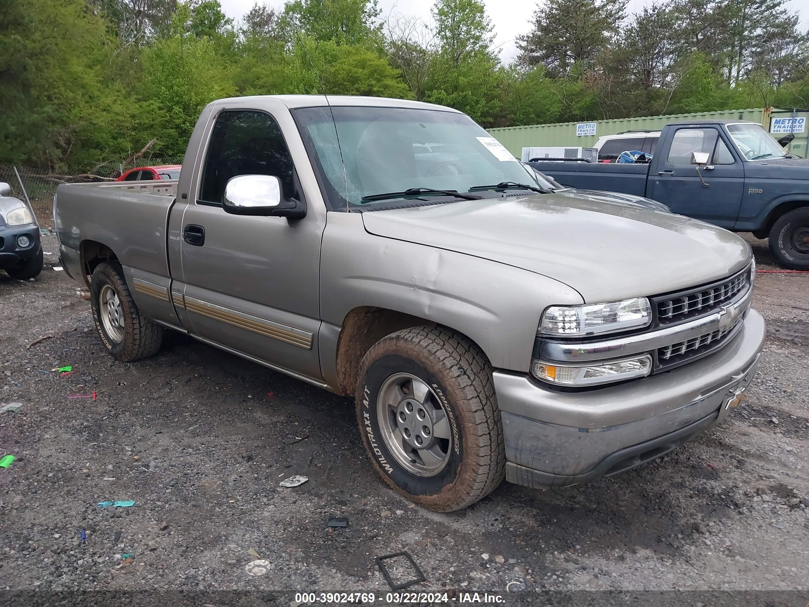 chevrolet silverado 2002 1gcec14v22z114850