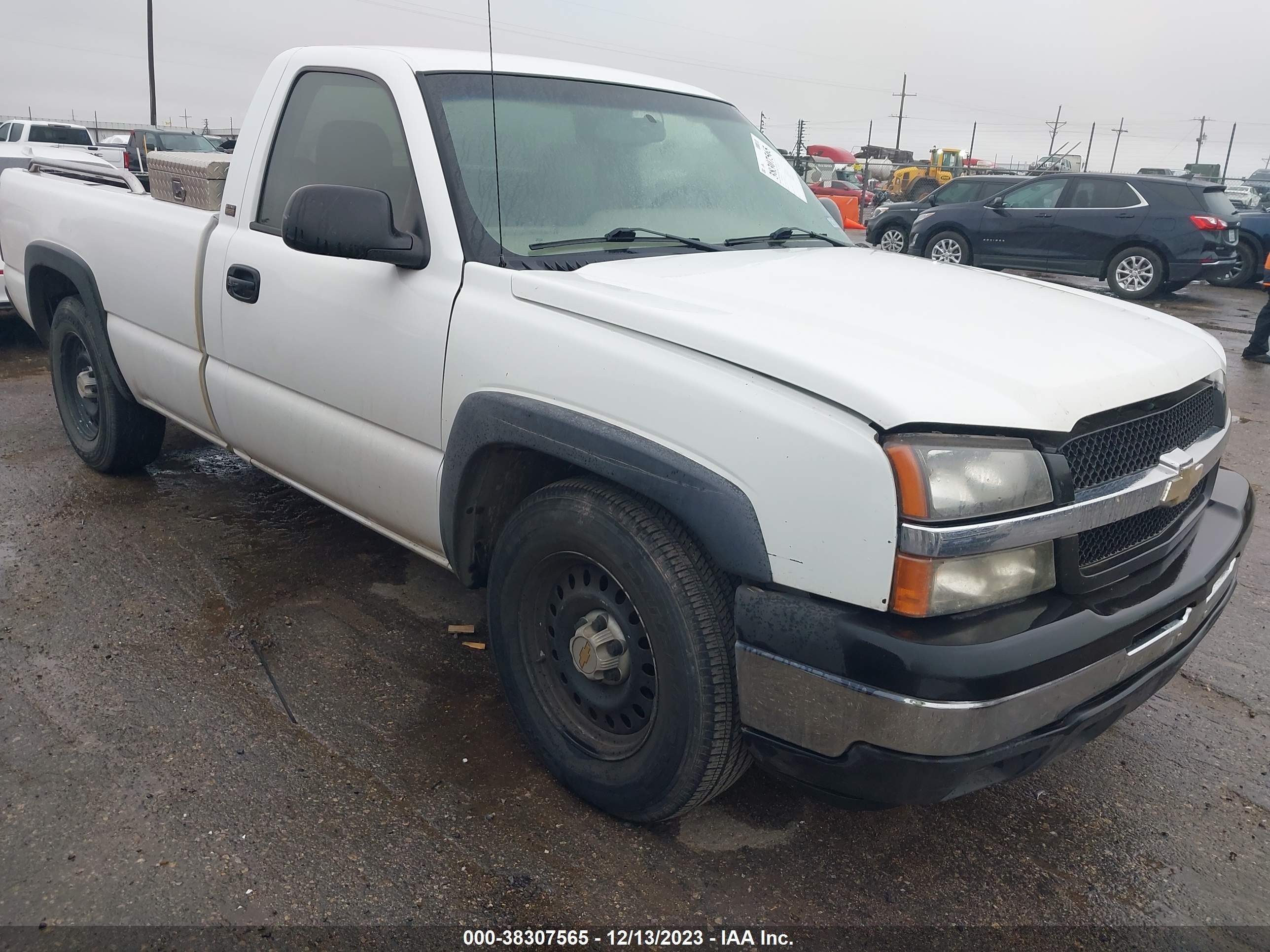 chevrolet silverado 2005 1gcec14v25z254210