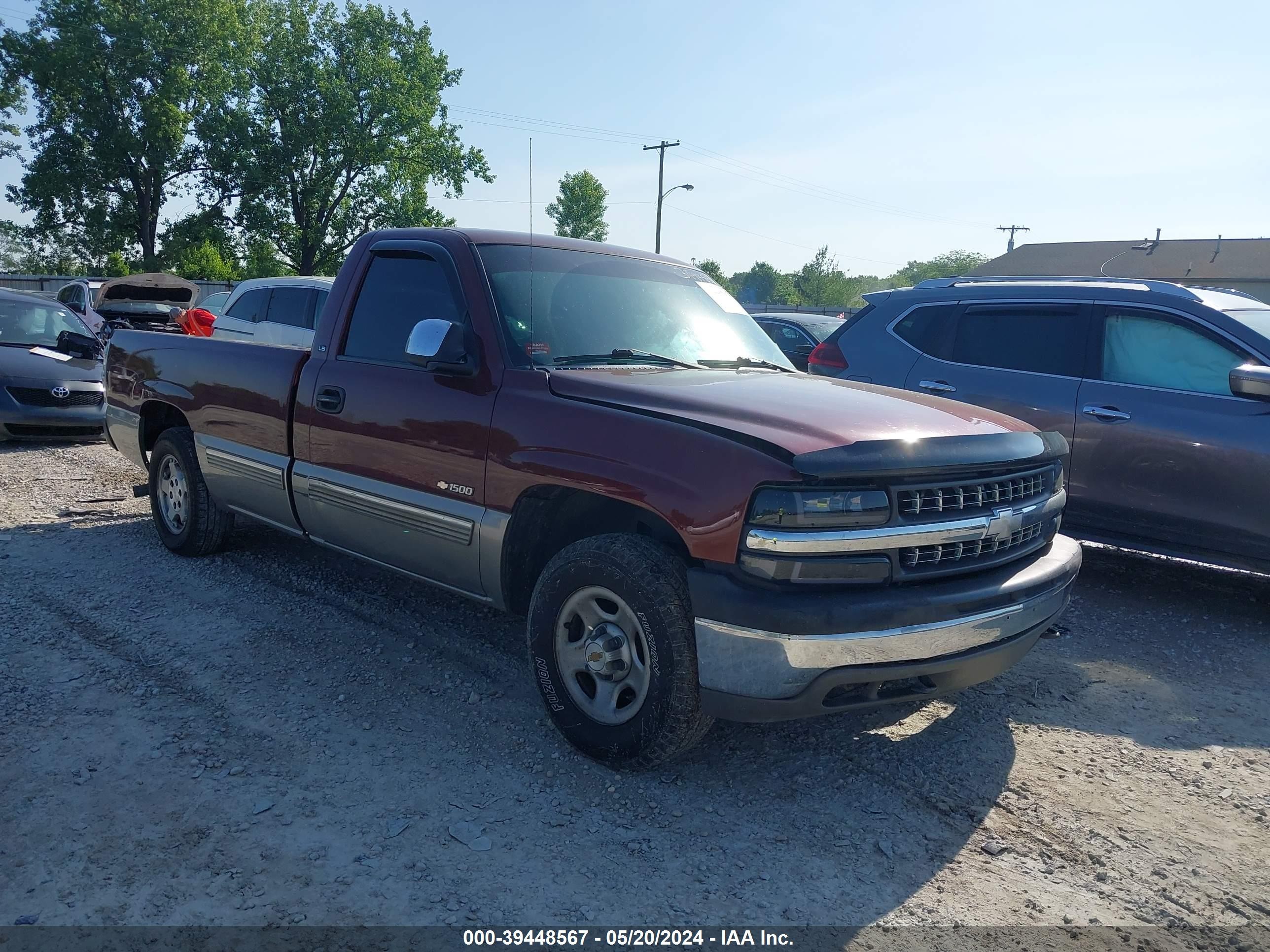 chevrolet silverado 2001 1gcec14v41z202734