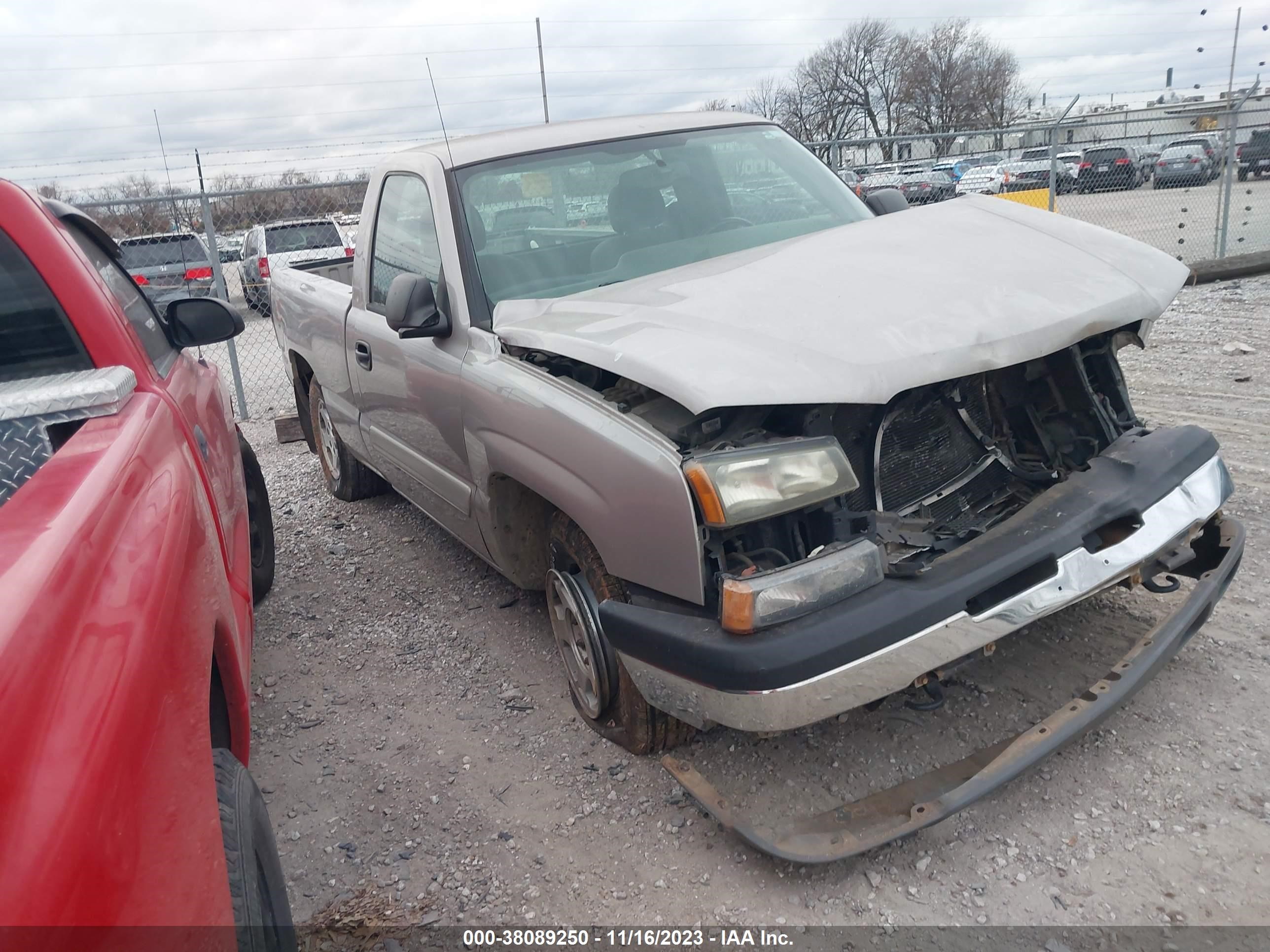 chevrolet silverado 2004 1gcec14v44z220946