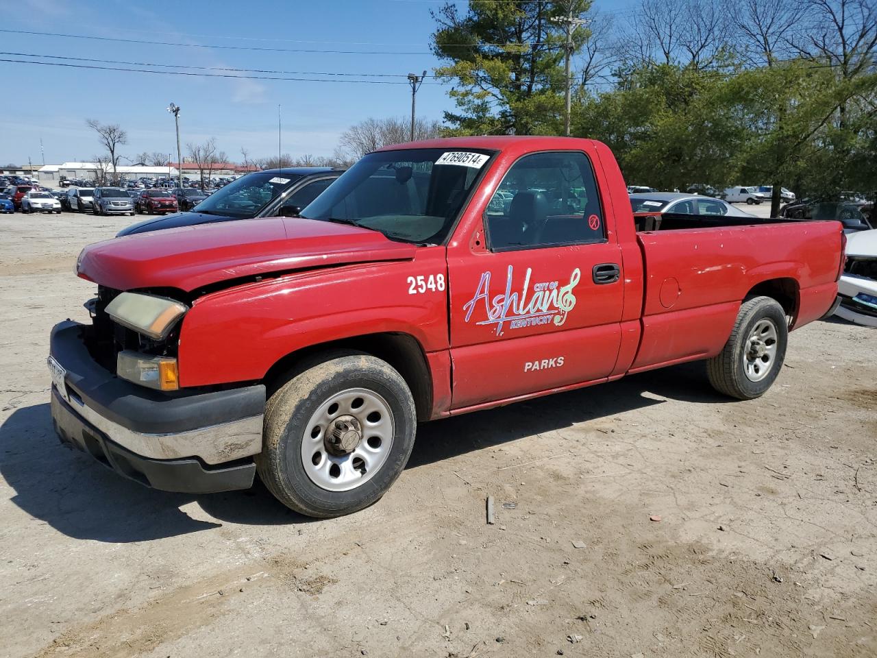 chevrolet silverado 2006 1gcec14v46e142548