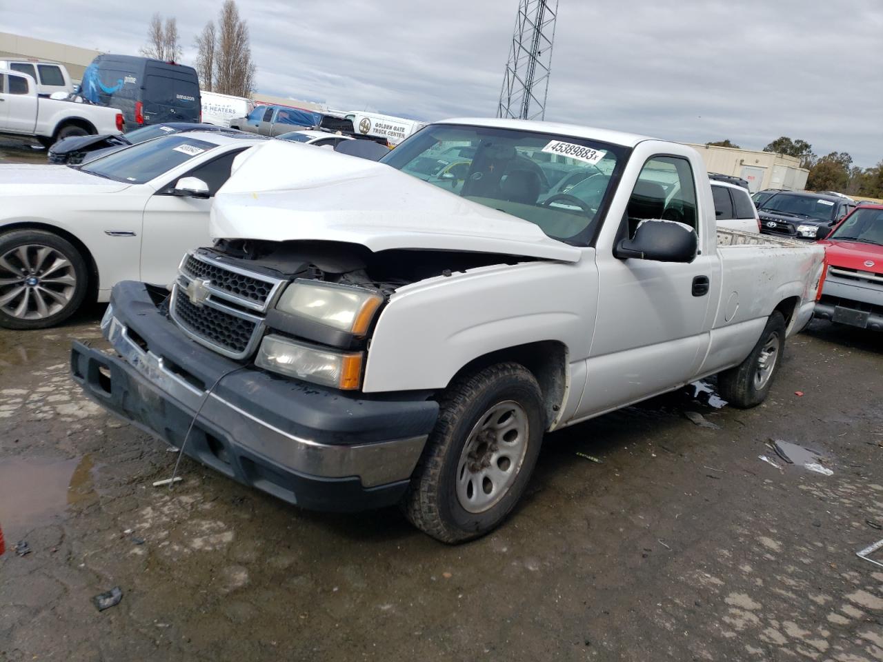 chevrolet silverado 2006 1gcec14v46z128514