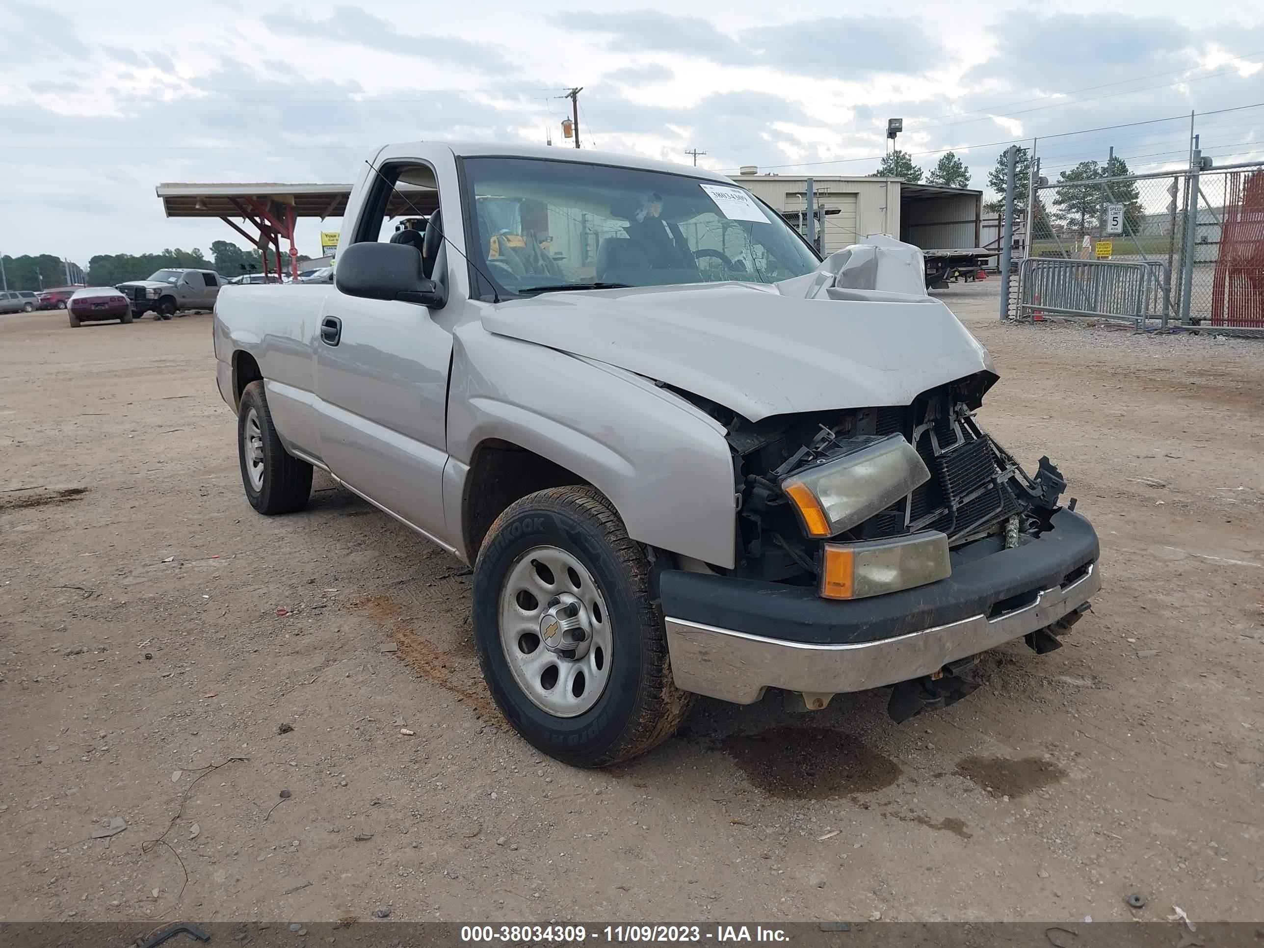 chevrolet silverado 2005 1gcec14v75z214477