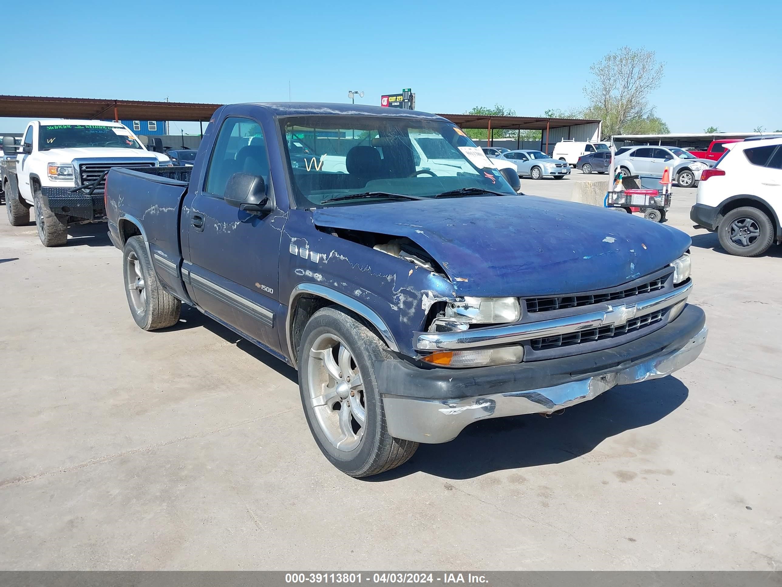 chevrolet silverado 2001 1gcec14w11z133364