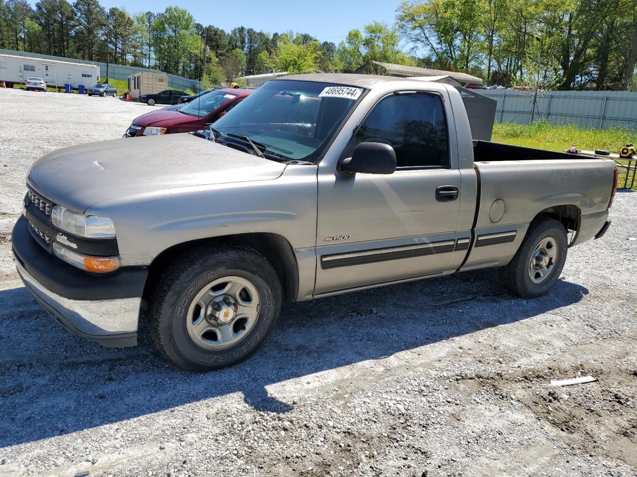 chevrolet silverado 2002 1gcec14w22z167458