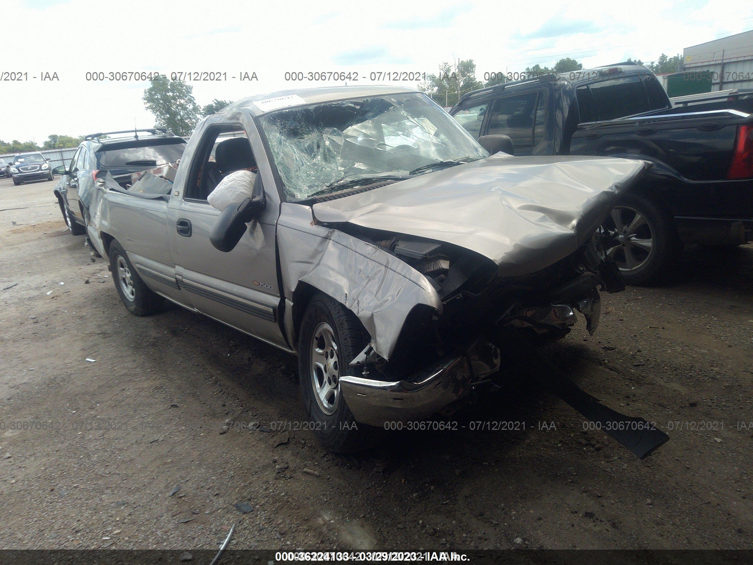 chevrolet silverado 2000 1gcec14w4ye188666