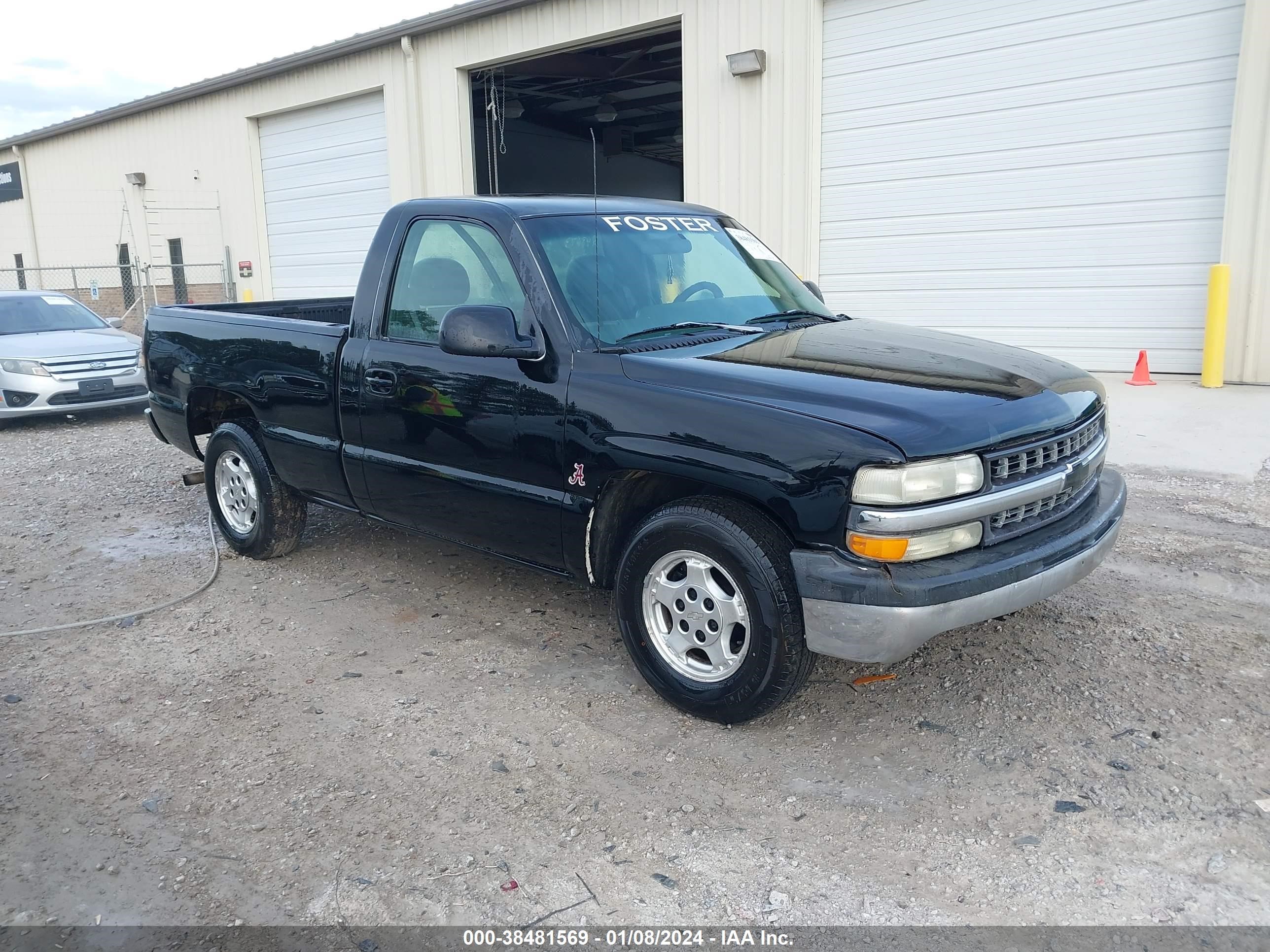 chevrolet silverado 2000 1gcec14w5yz248673