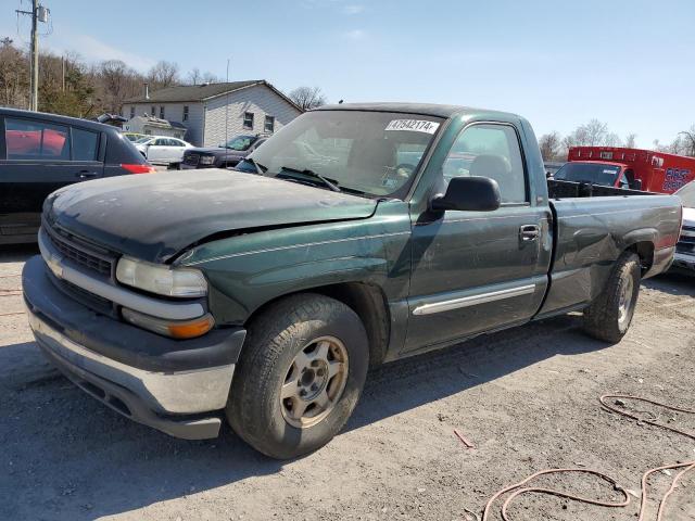 chevrolet silverado 2001 1gcec14w71z117069