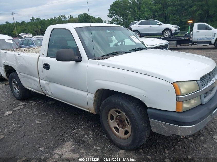 chevrolet silverado 2004 1gcec14x04z177935