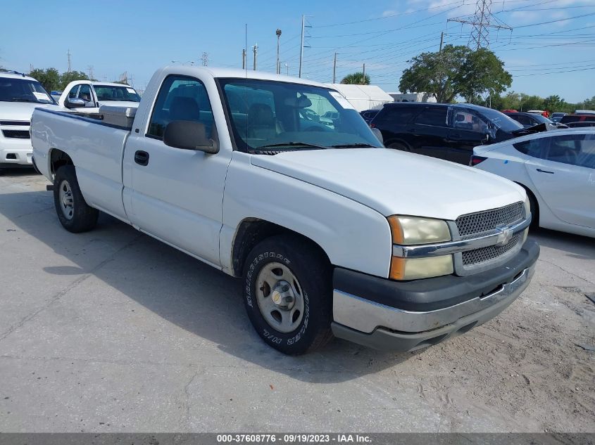 chevrolet silverado 2004 1gcec14x04z208343