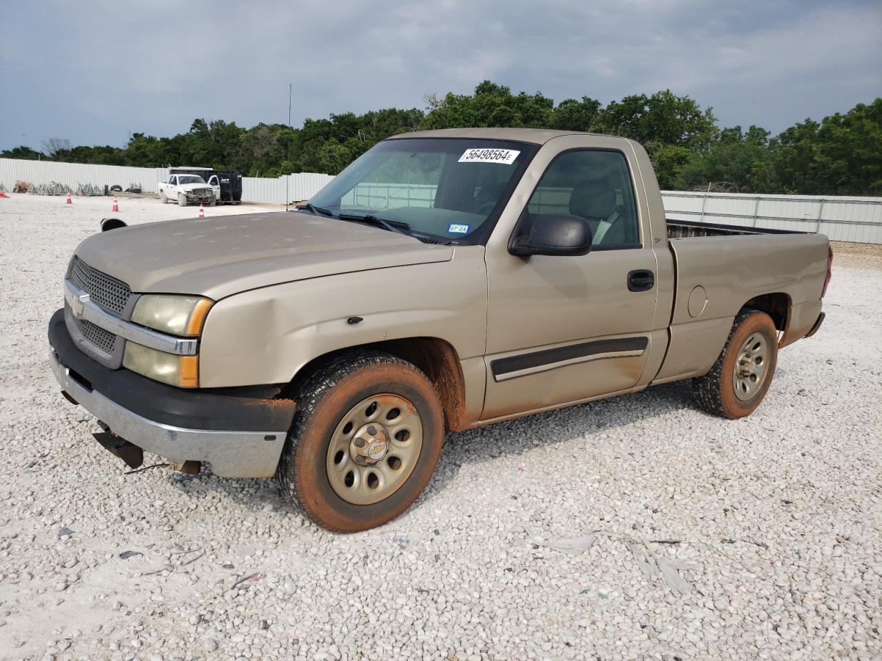 chevrolet silverado 2005 1gcec14x05z170856