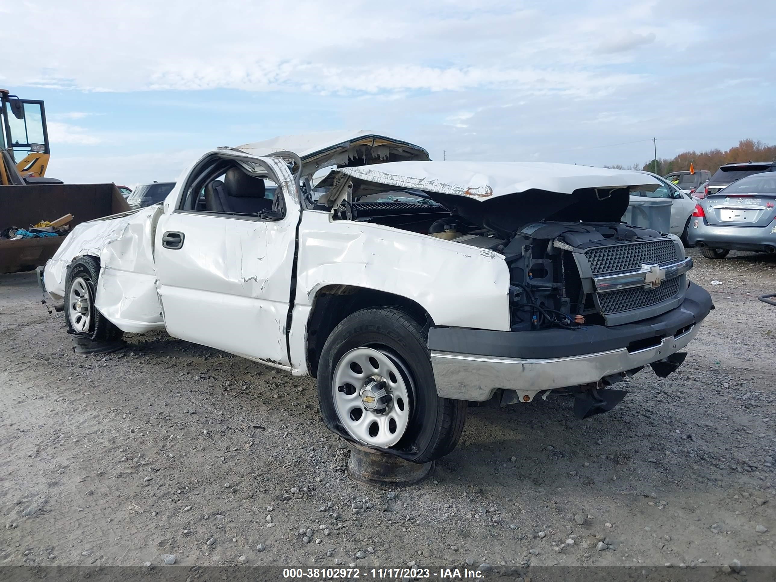 chevrolet silverado 2005 1gcec14x05z212037