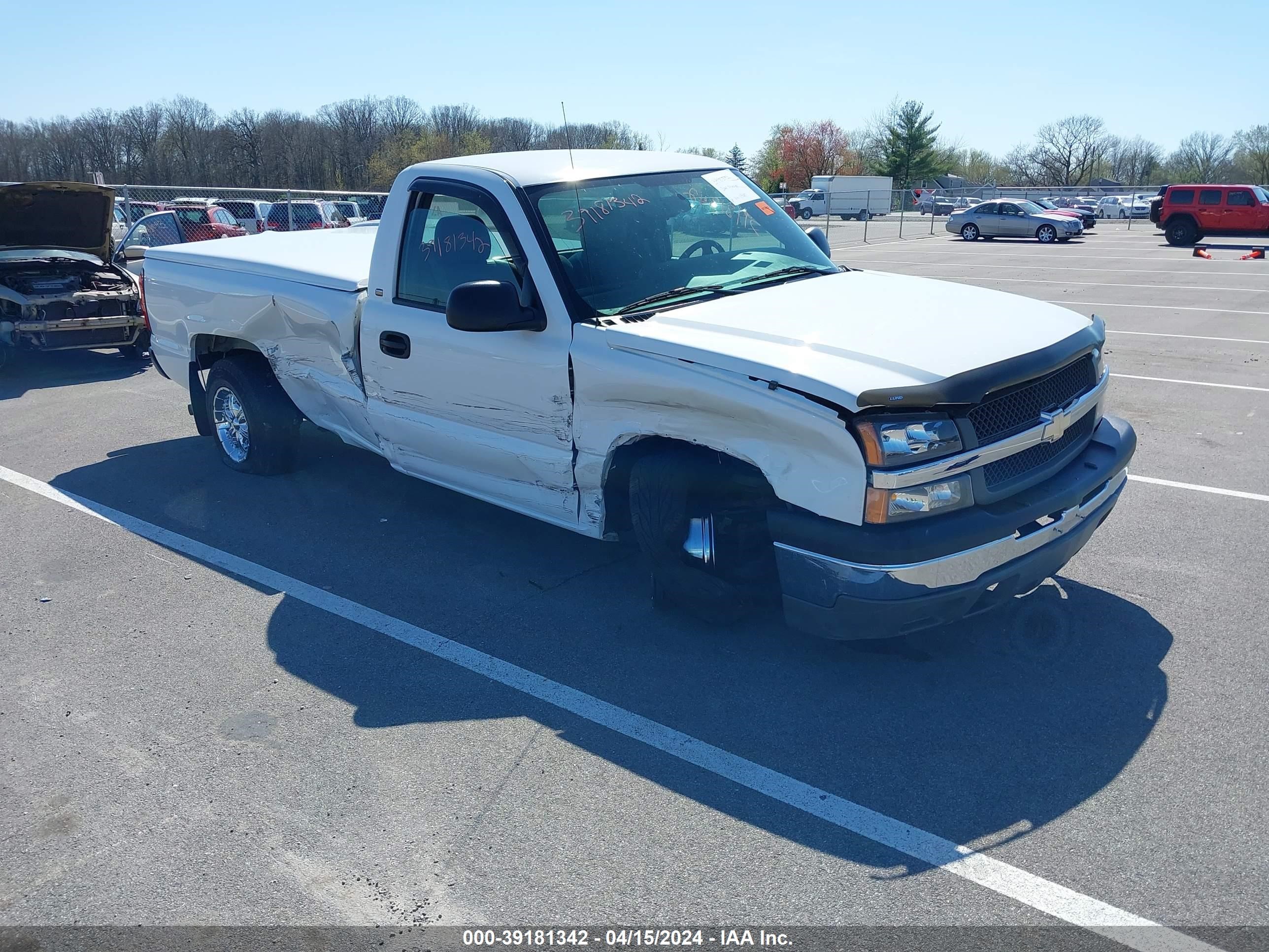 chevrolet silverado 2004 1gcec14x14z119087