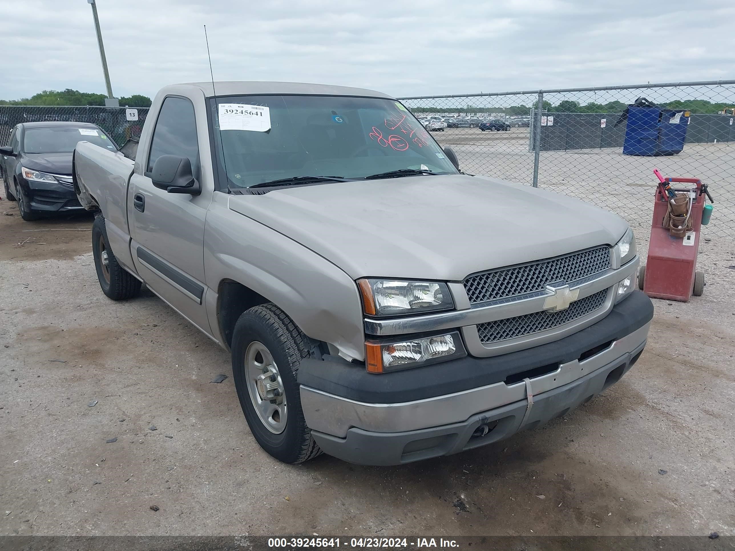 chevrolet silverado 2004 1gcec14x14z329432