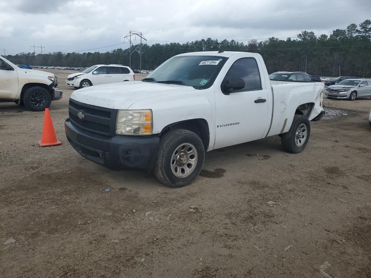 chevrolet silverado 2007 1gcec14x27z599628