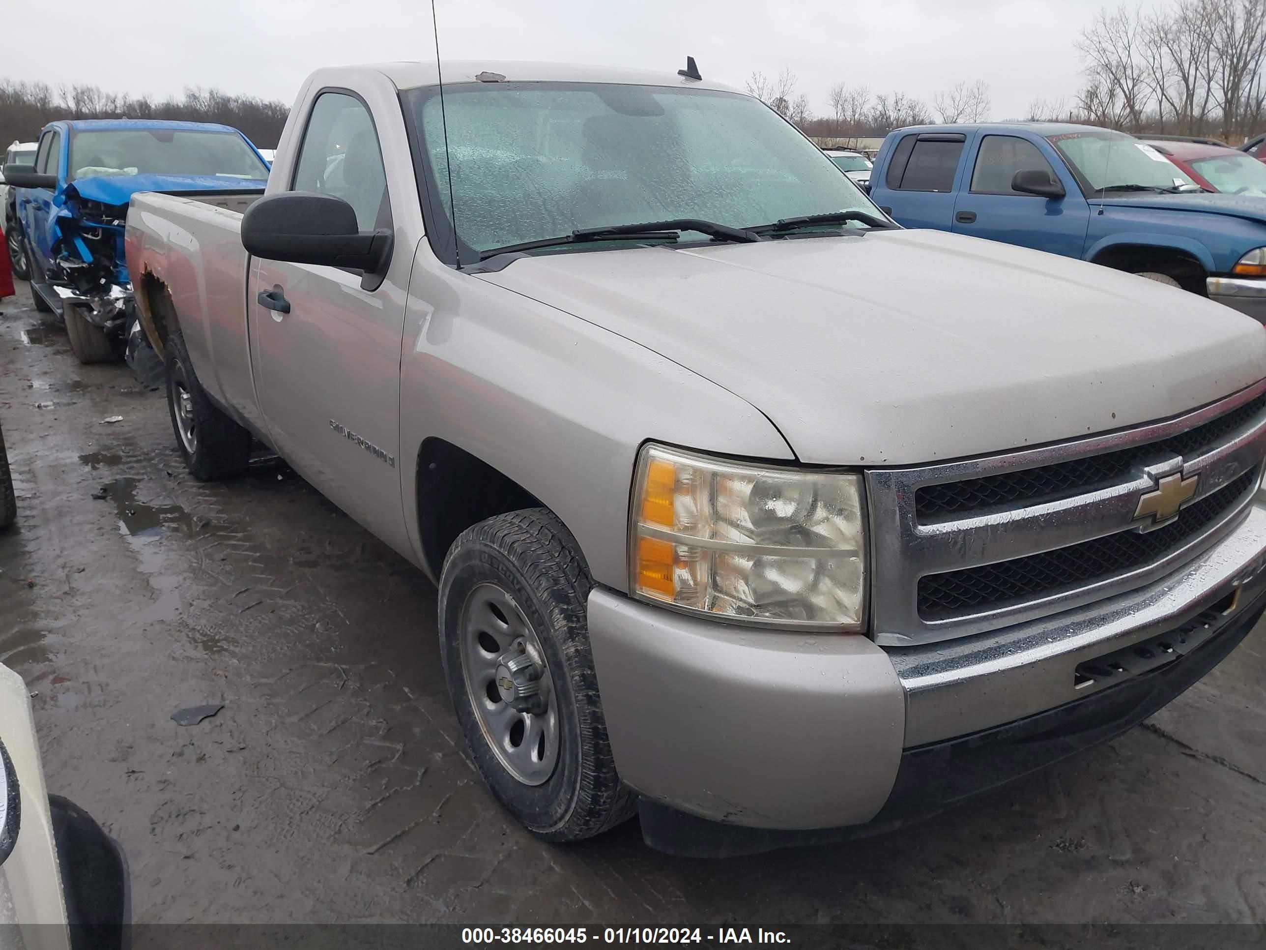 chevrolet silverado 2009 1gcec14x29z254618