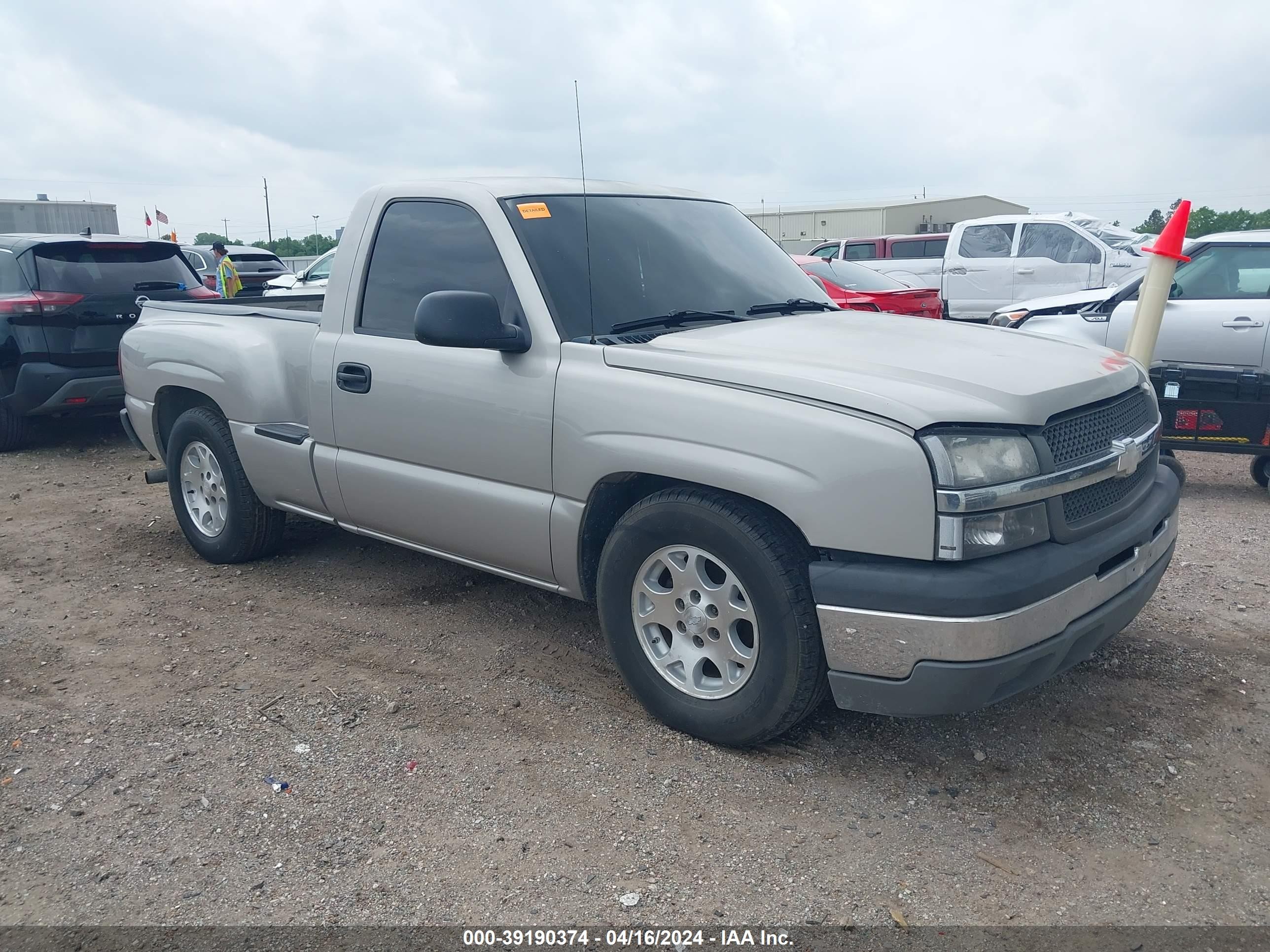 chevrolet silverado 2004 1gcec14x34z234855